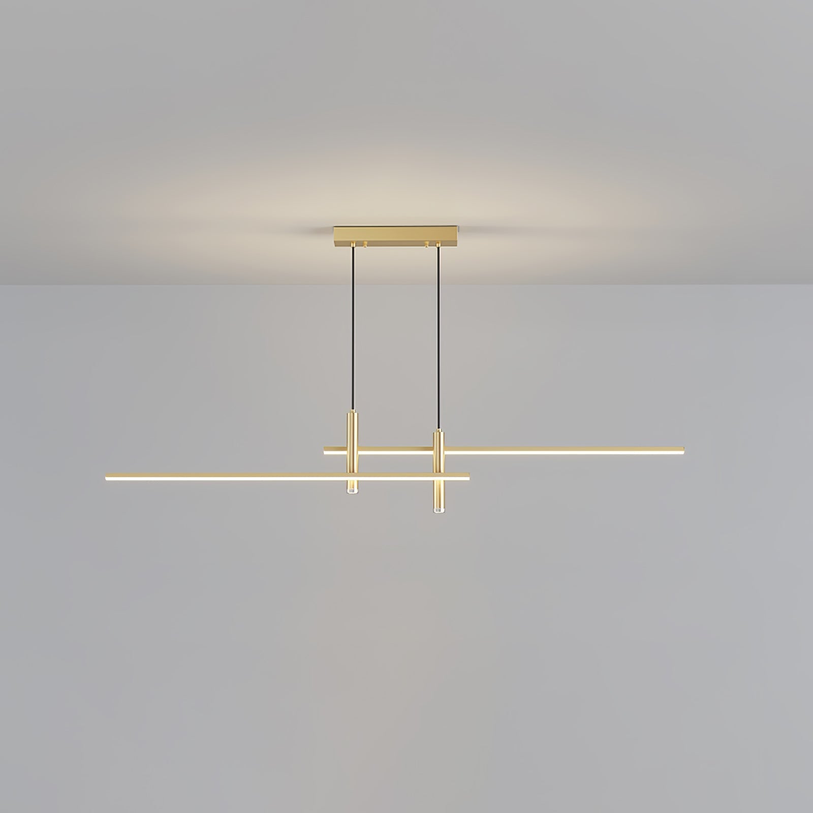 Contemporary Linear Pendant Light – Focused Spotlight Design