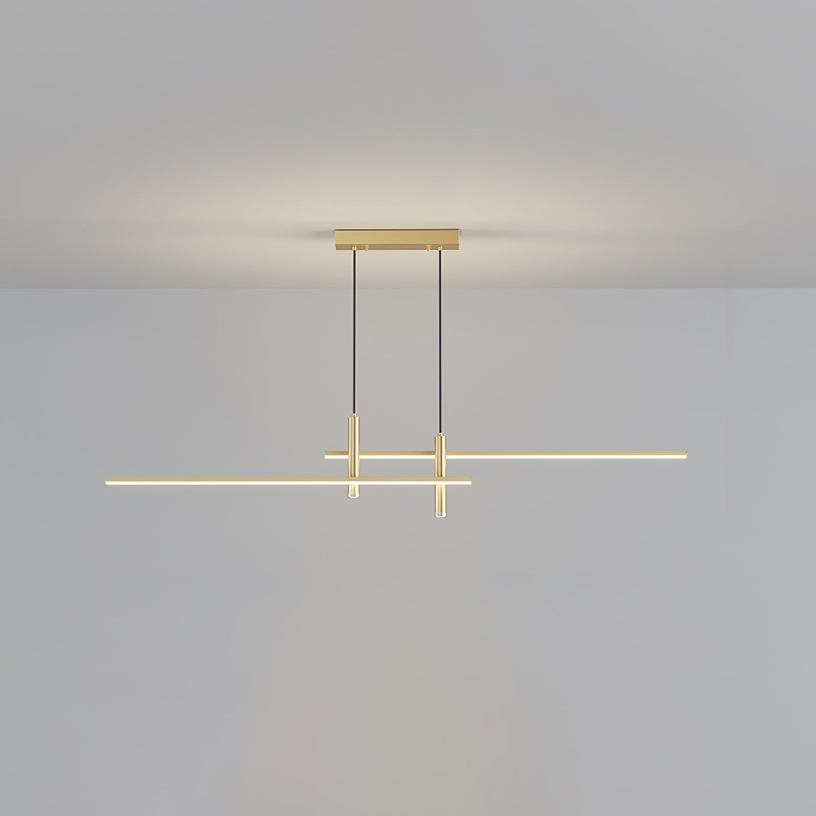 Contemporary Linear Pendant Light – Focused Spotlight Design