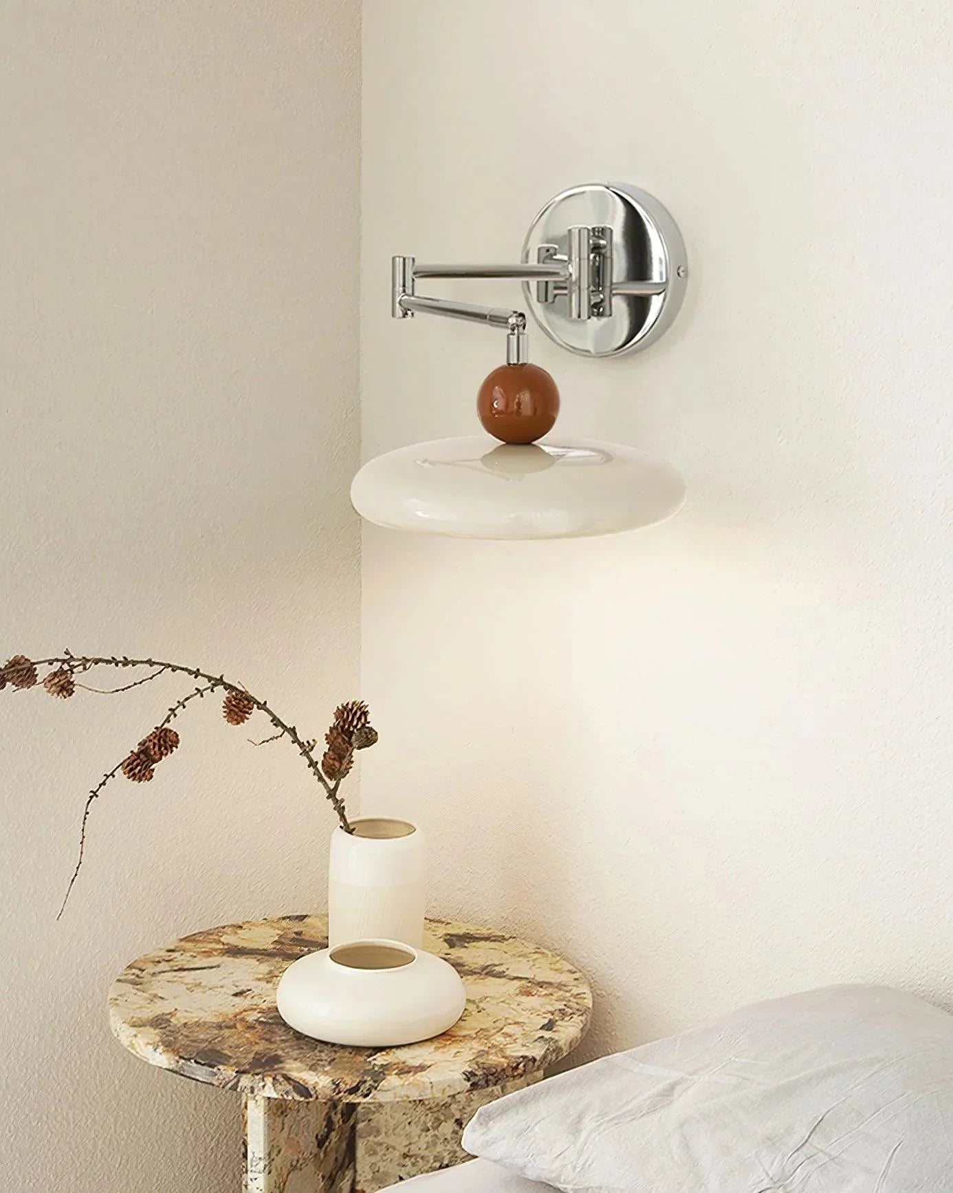 Minimalist Swing Arm Wall Lamp