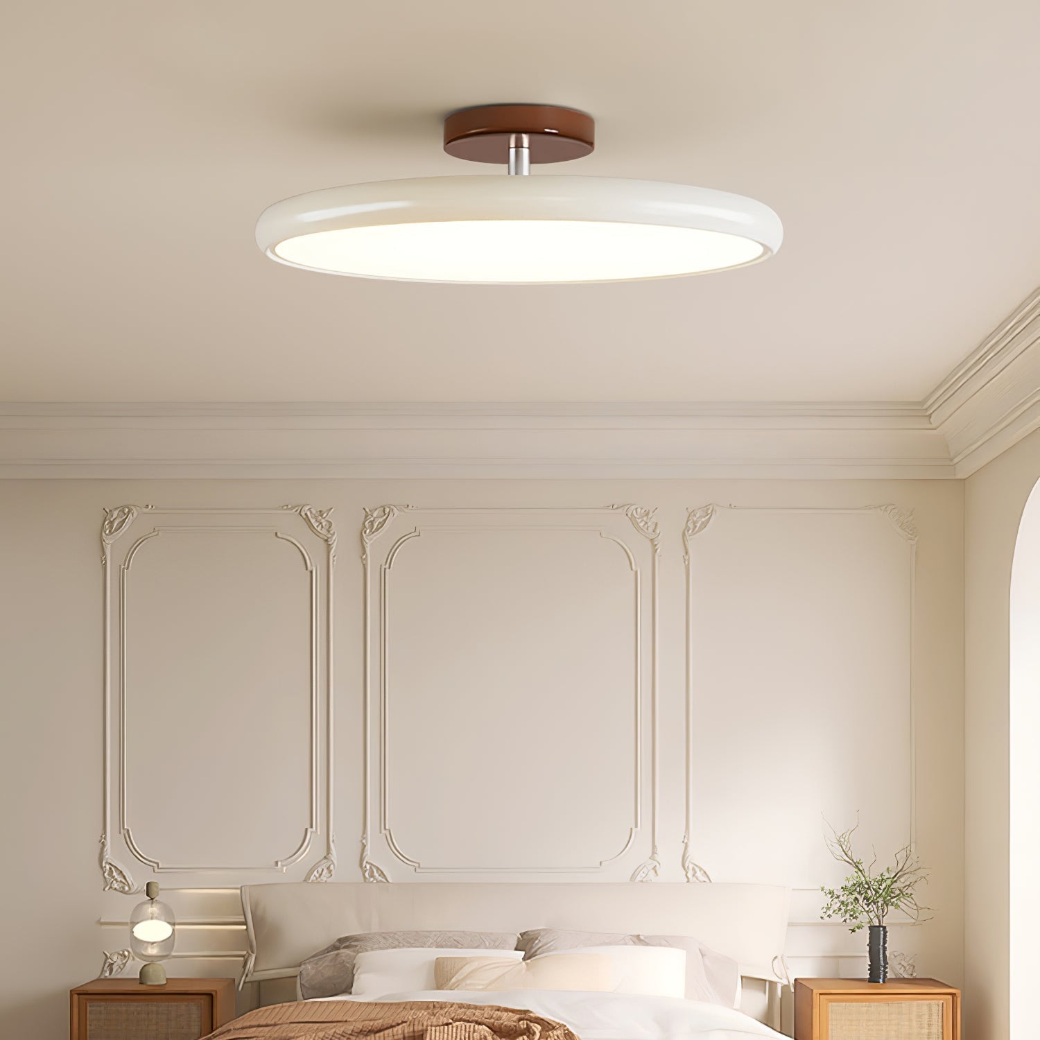 Modern Disc Ceiling Lamp – Flexible Lighting Options