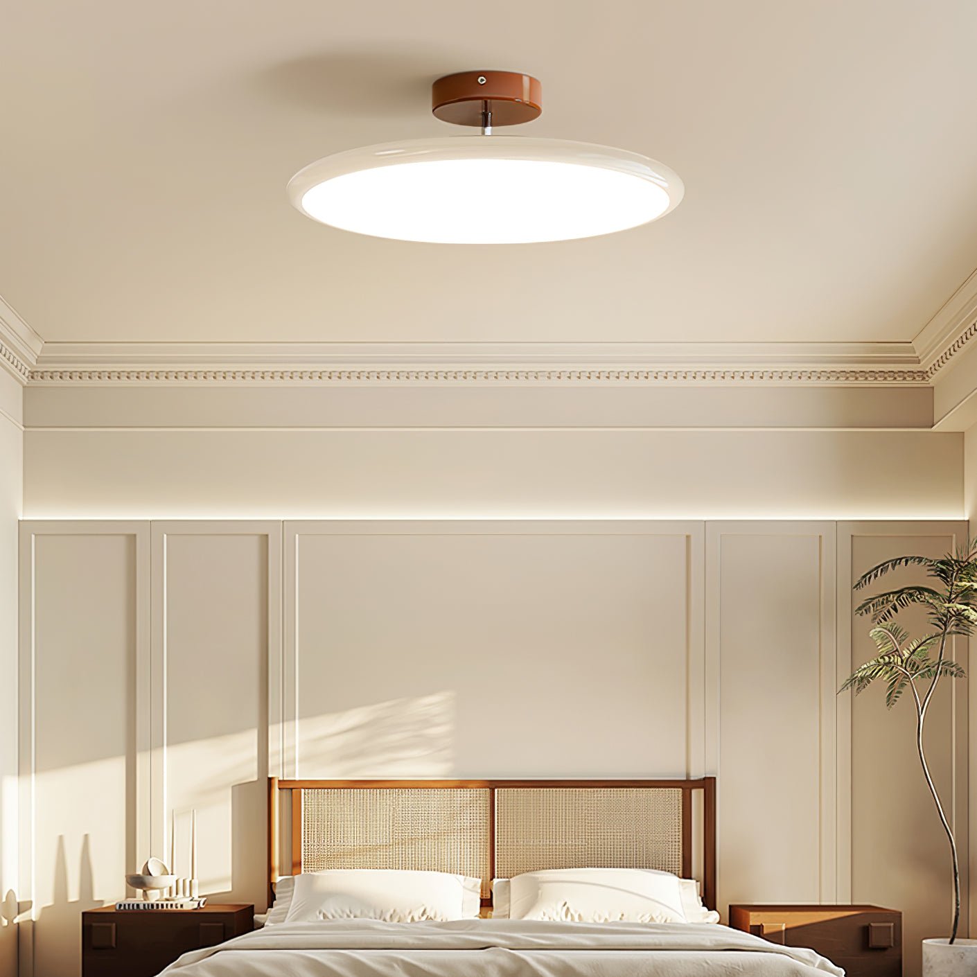 Modern Disc Ceiling Lamp – Flexible Lighting Options
