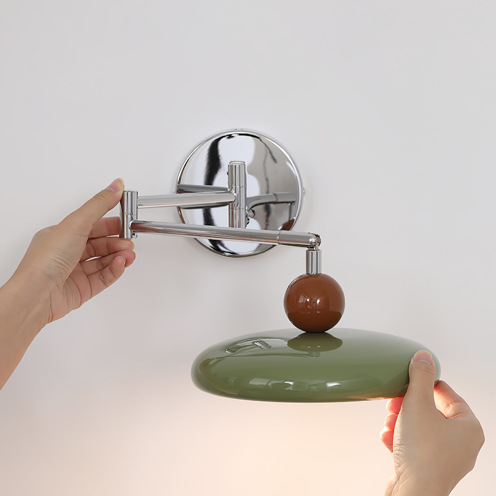 Minimalist Swing Arm Wall Lamp