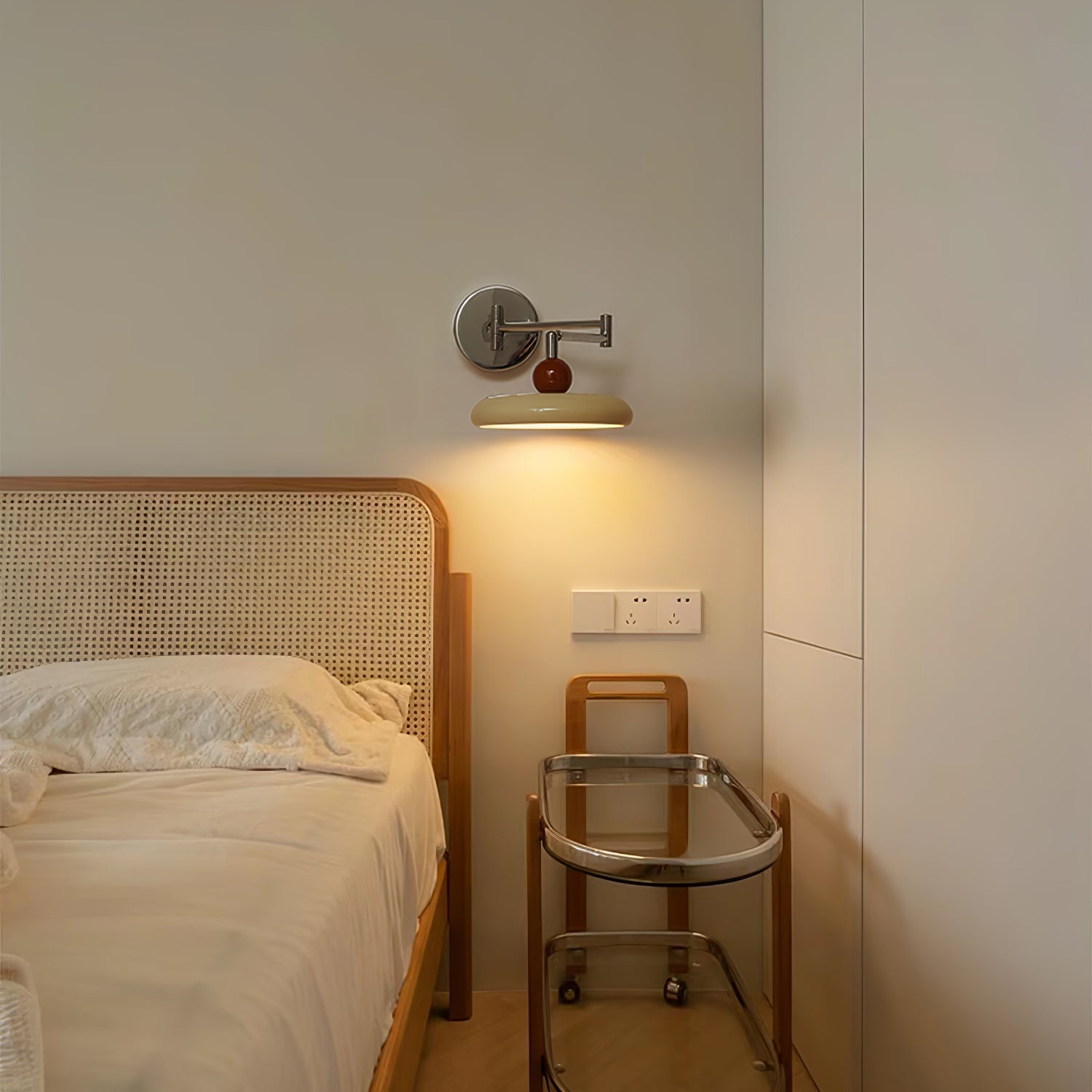 Minimalist Swing Arm Wall Lamp