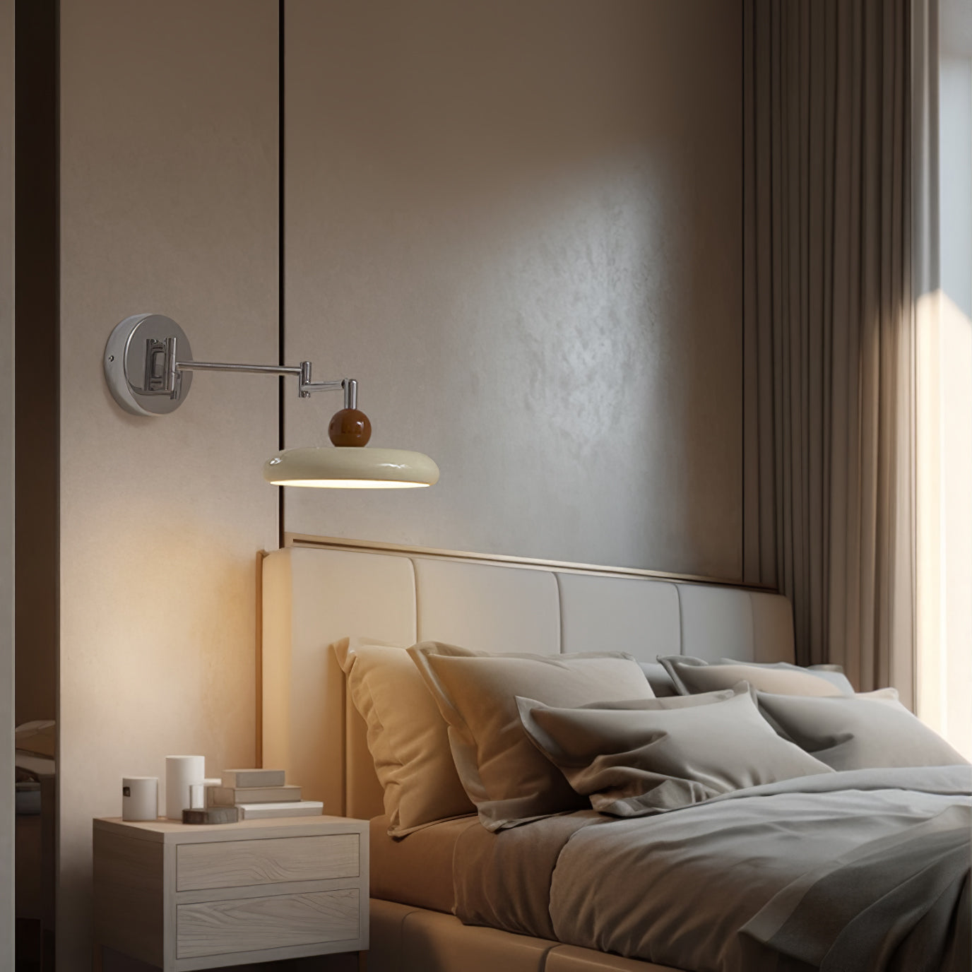 Minimalist Swing Arm Wall Lamp