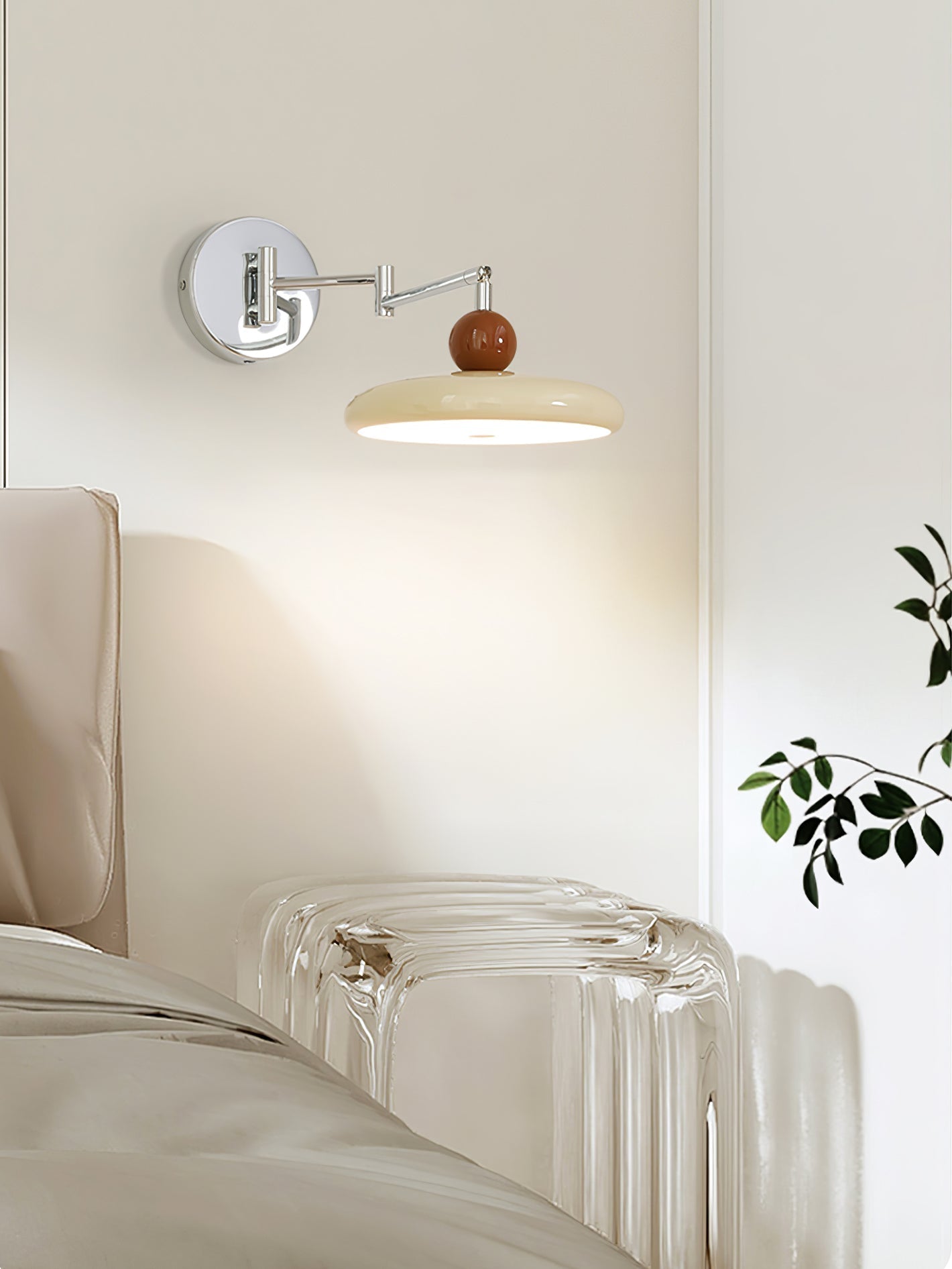 Minimalist Swing Arm Wall Lamp