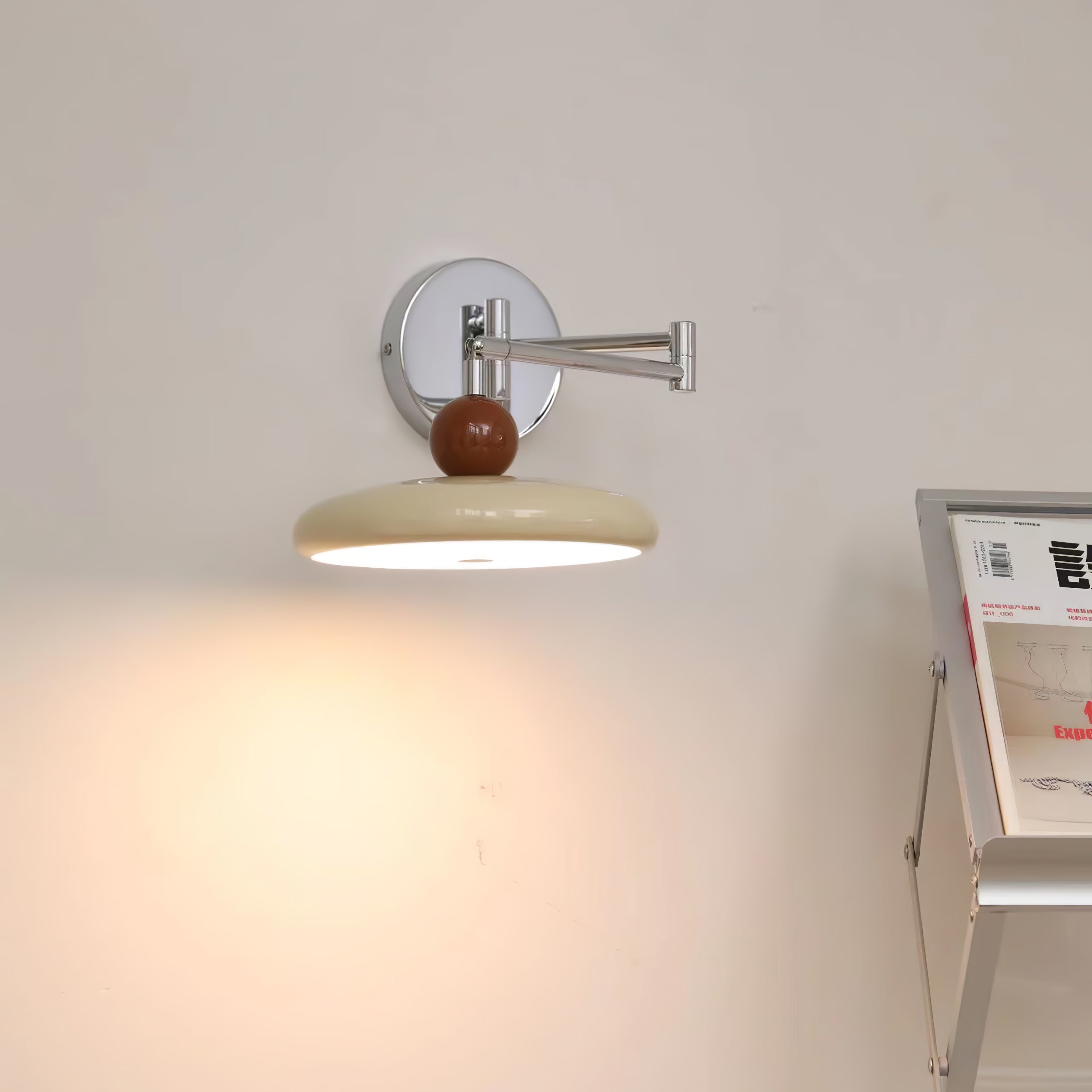 Minimalist Swing Arm Wall Lamp