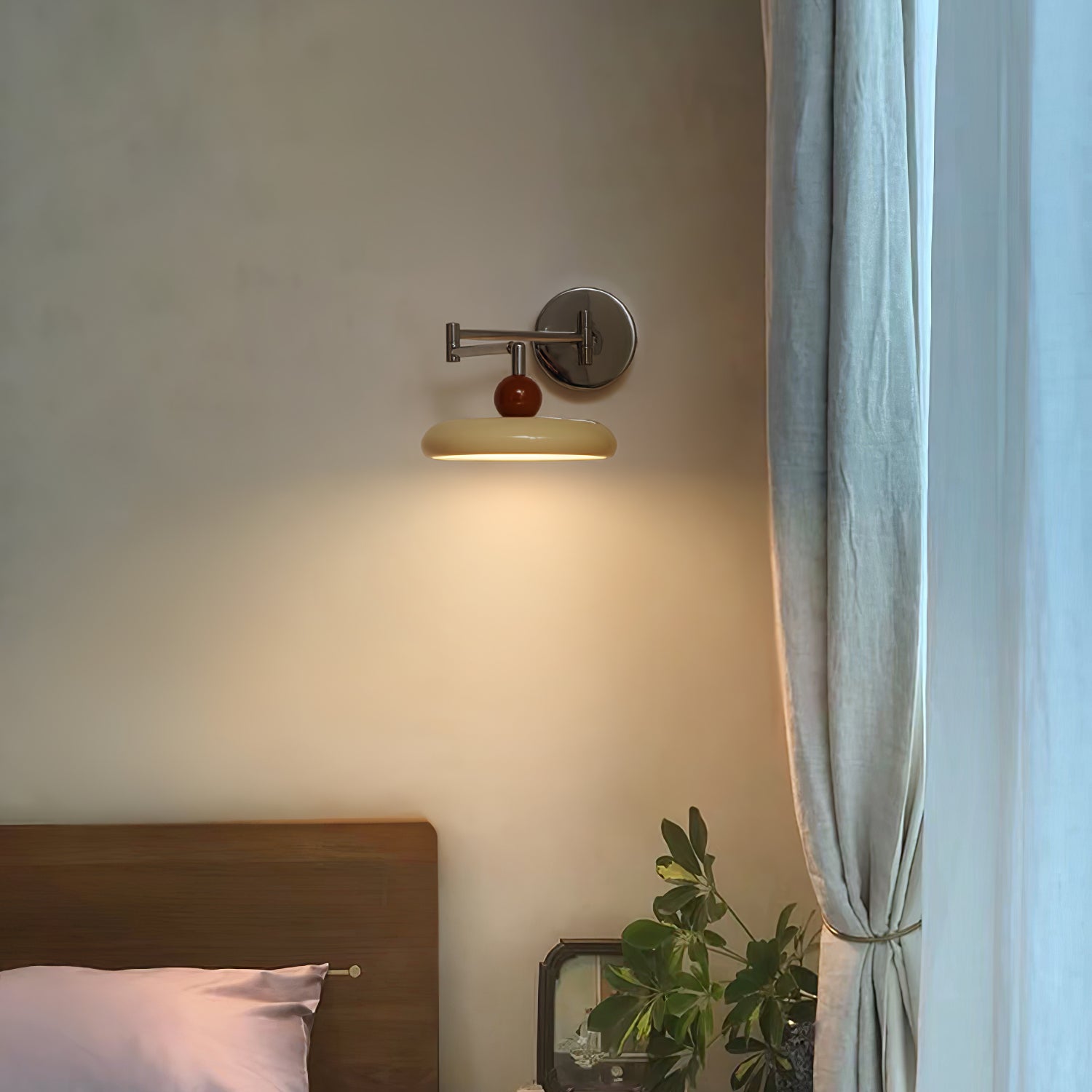 Minimalist Swing Arm Wall Lamp