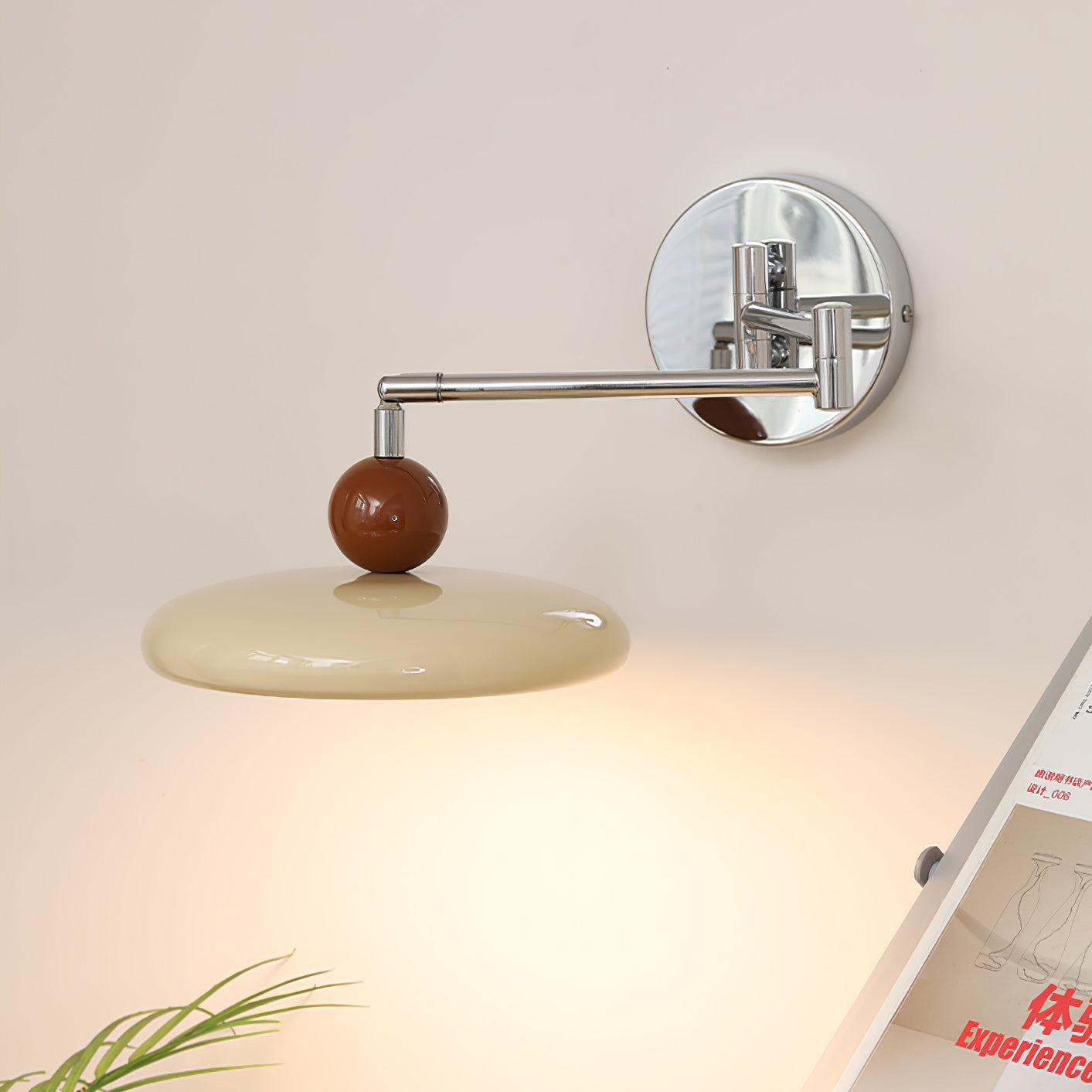 Minimalist Swing Arm Wall Lamp