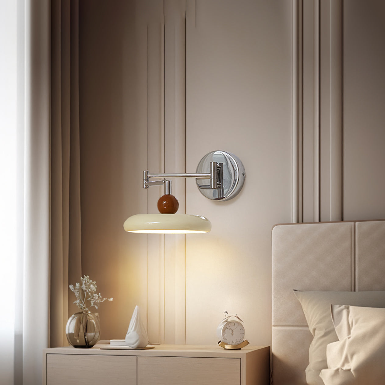 Minimalist Swing Arm Wall Lamp
