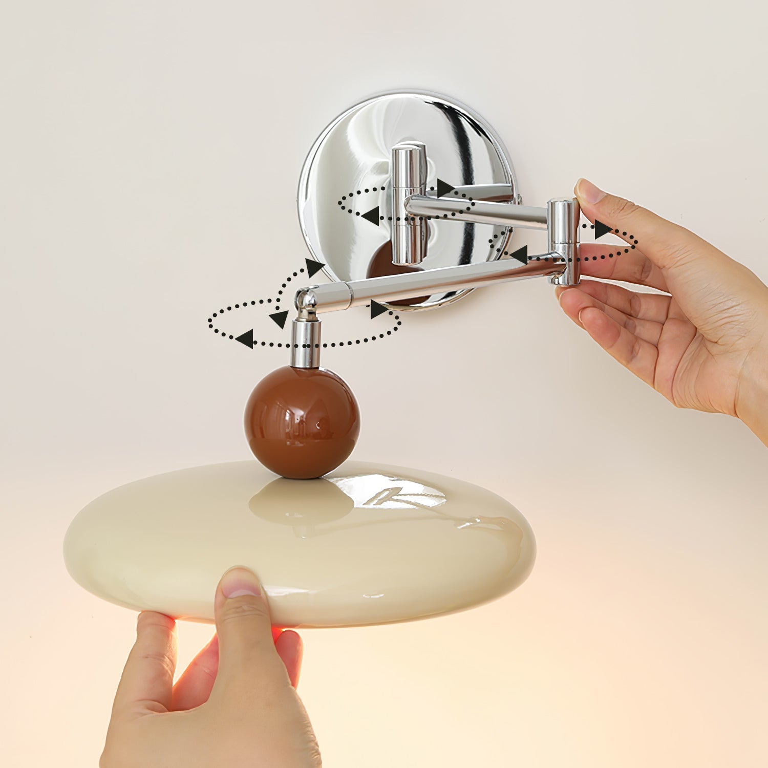 Minimalist Swing Arm Wall Lamp