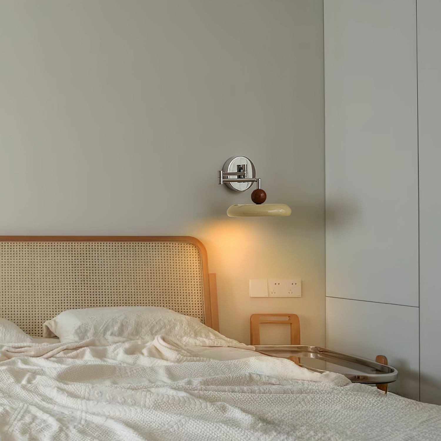 Minimalist Swing Arm Wall Lamp