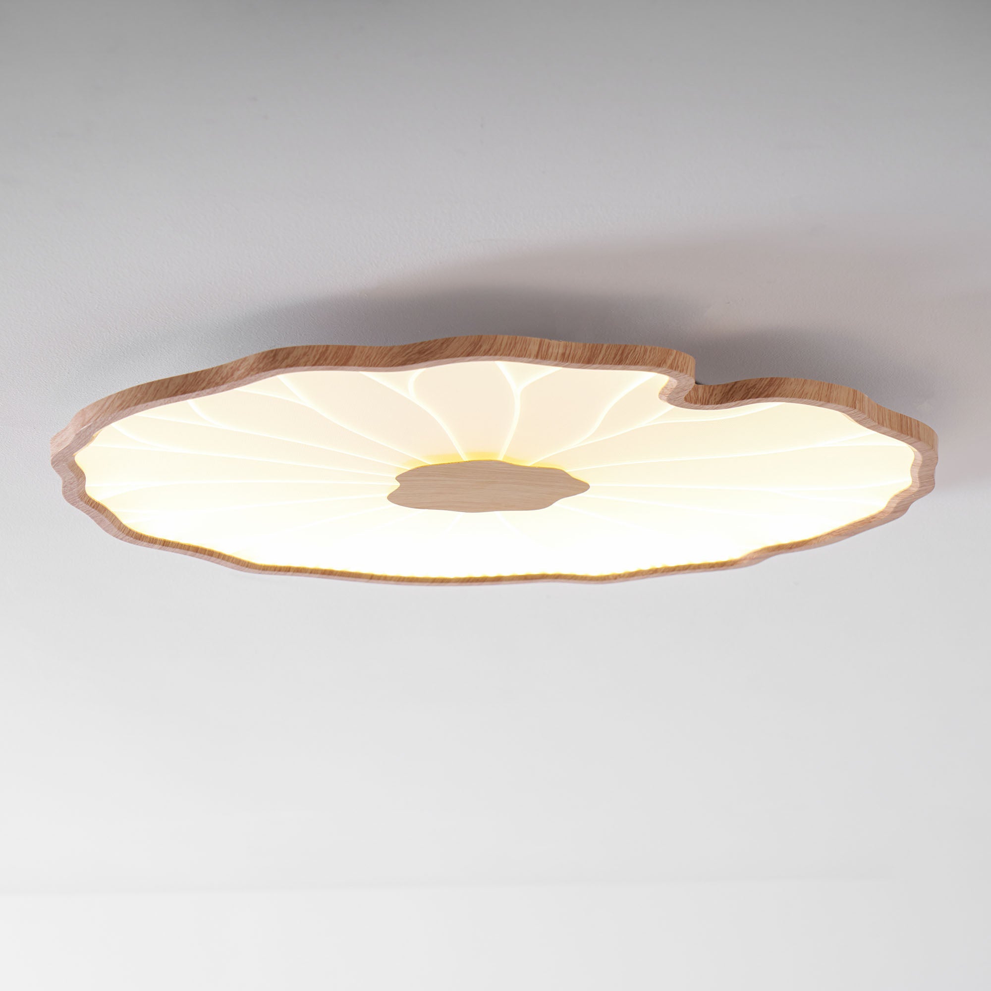Acrylic Lotus Leaf Ceiling Light - Modern LED Light Fixture