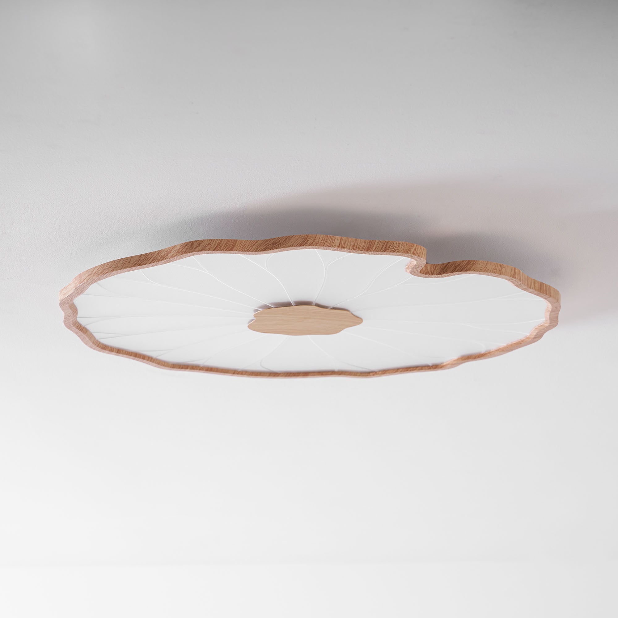 Acrylic Lotus Leaf Ceiling Light - Modern LED Light Fixture