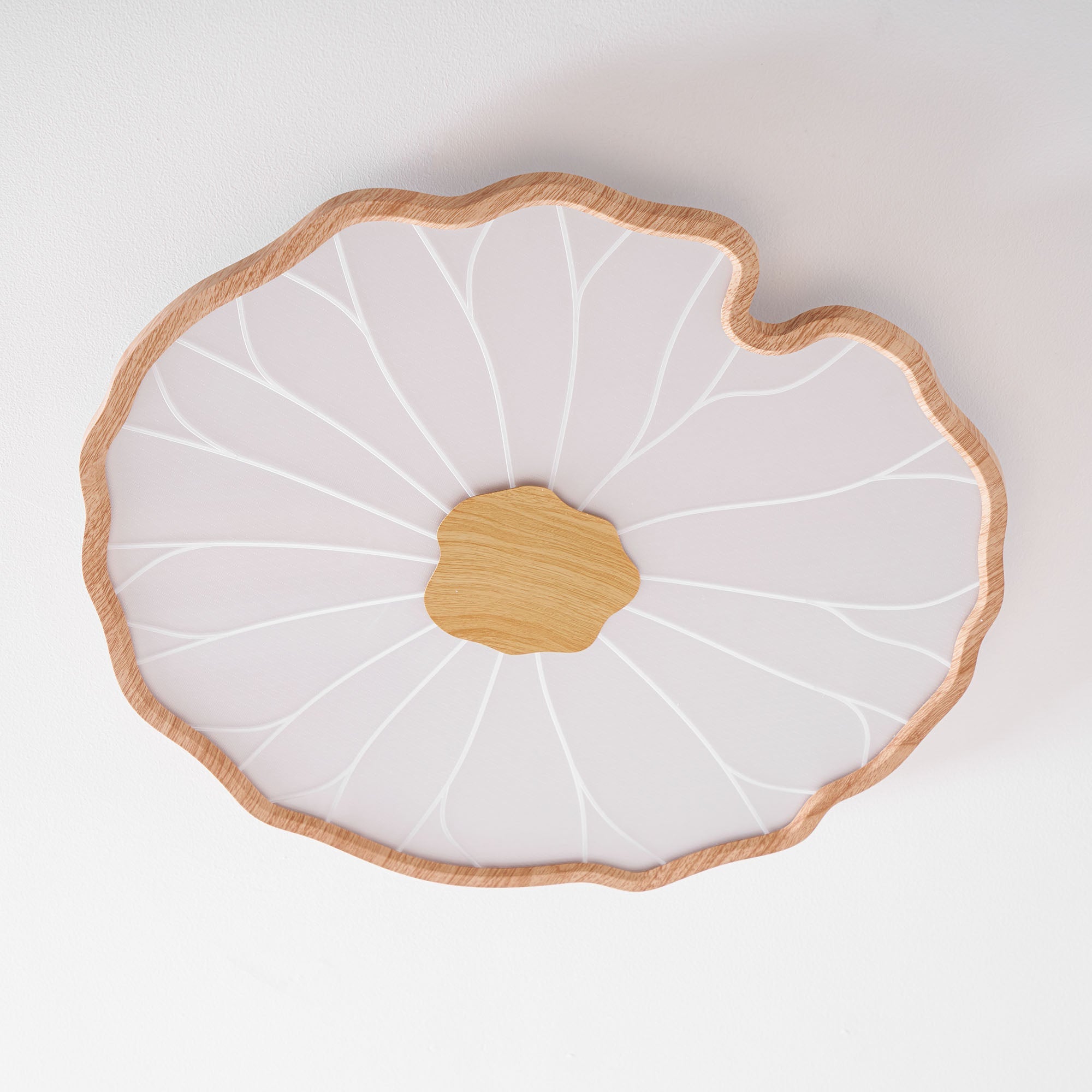 Acrylic Lotus Leaf Ceiling Light - Modern LED Light Fixture