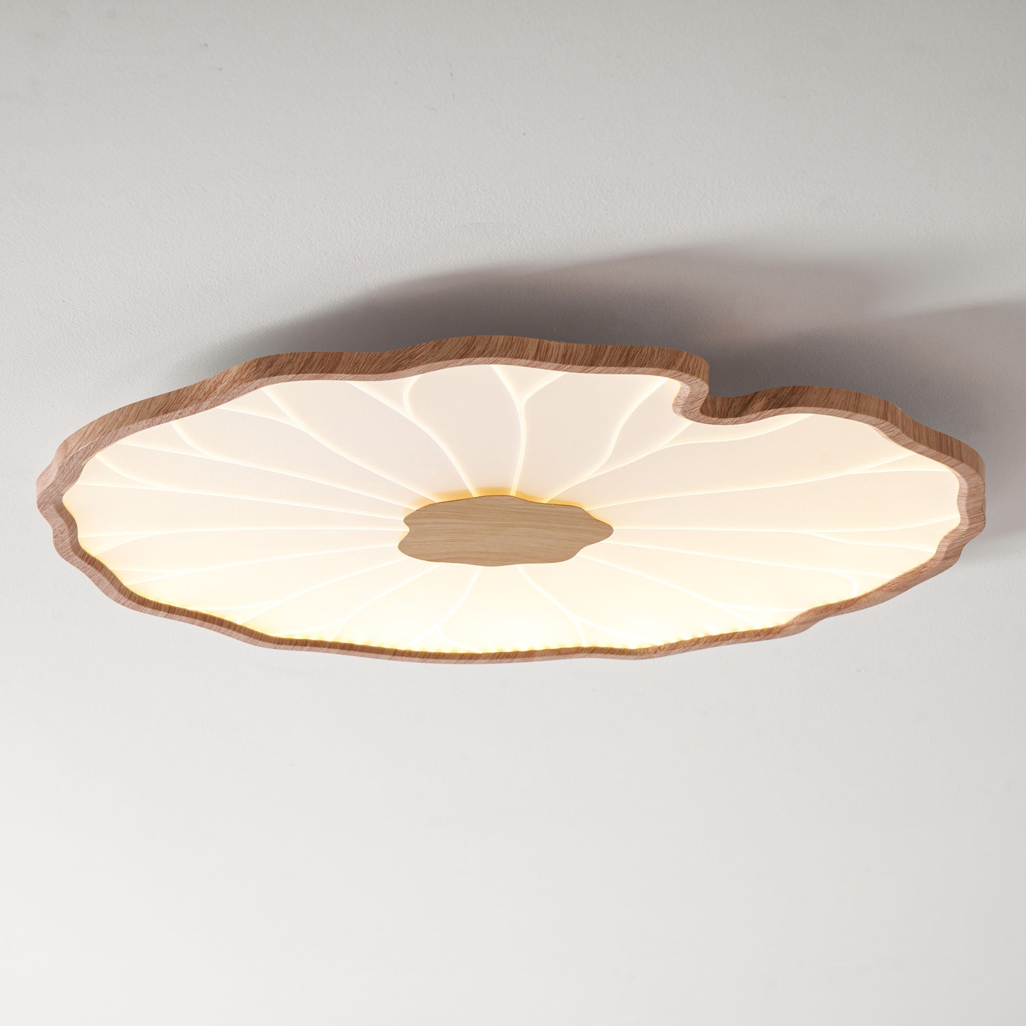 Acrylic Lotus Leaf Ceiling Light - Modern LED Light Fixture