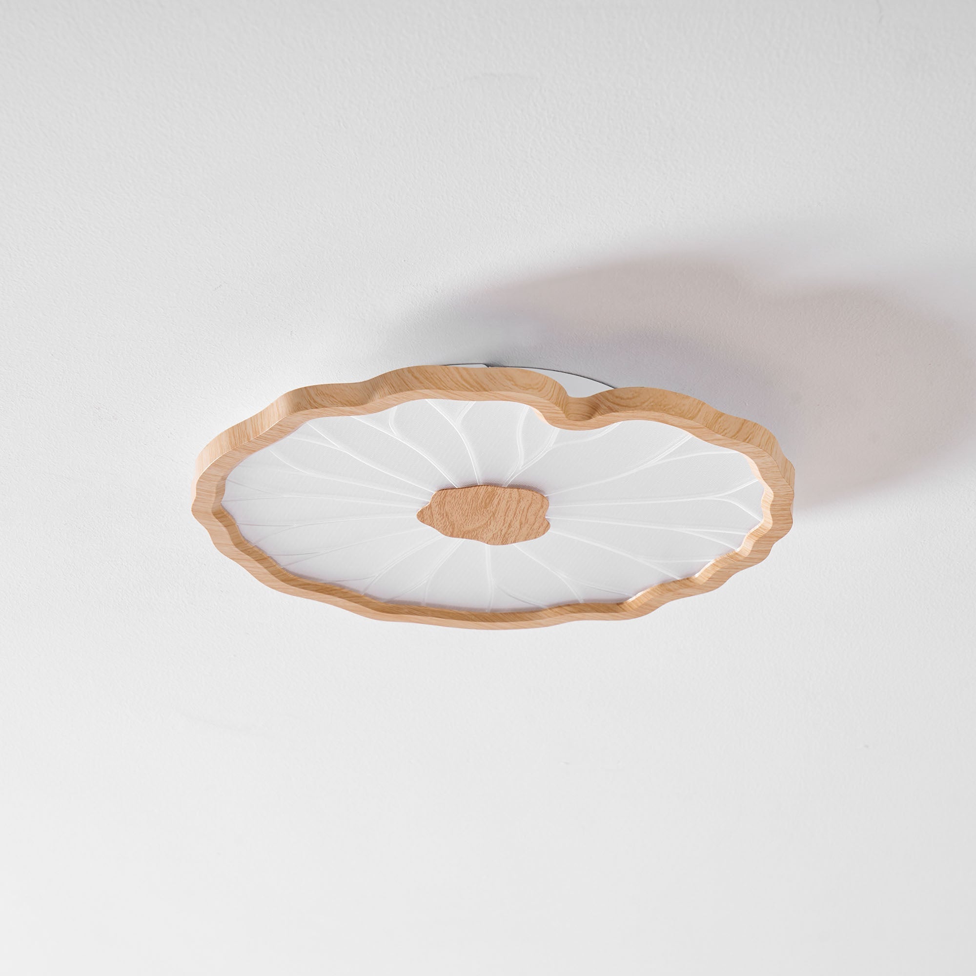 Acrylic Lotus Leaf Ceiling Light - Modern LED Light Fixture