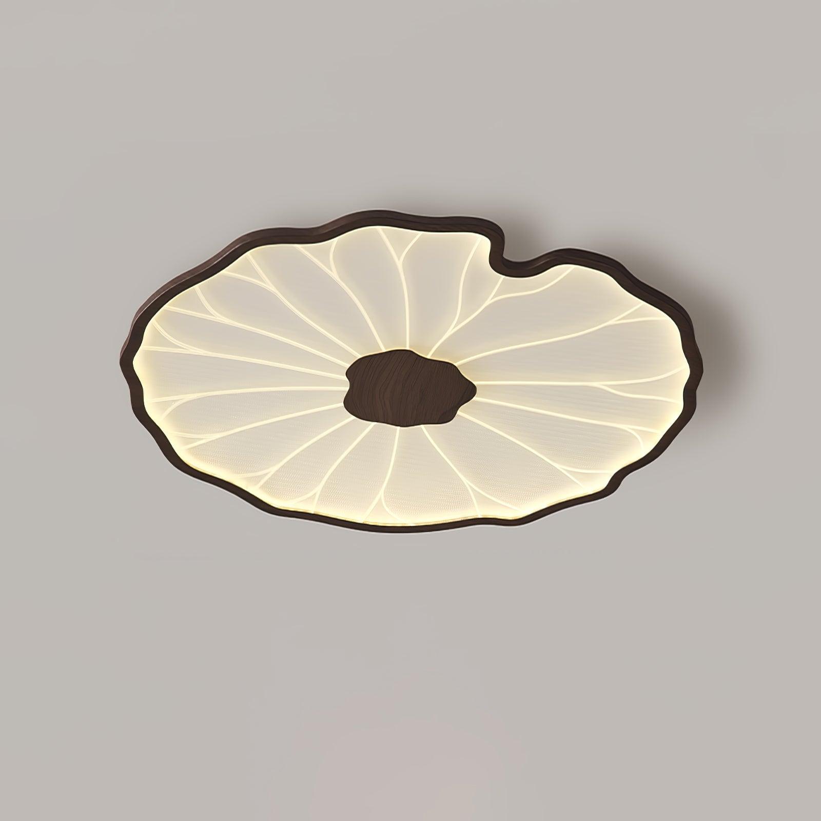 Acrylic Lotus Leaf Ceiling Light - Modern LED Light Fixture