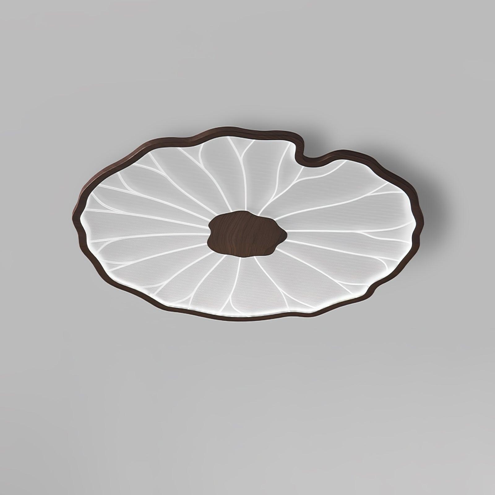 Acrylic Lotus Leaf Ceiling Light - Modern LED Light Fixture