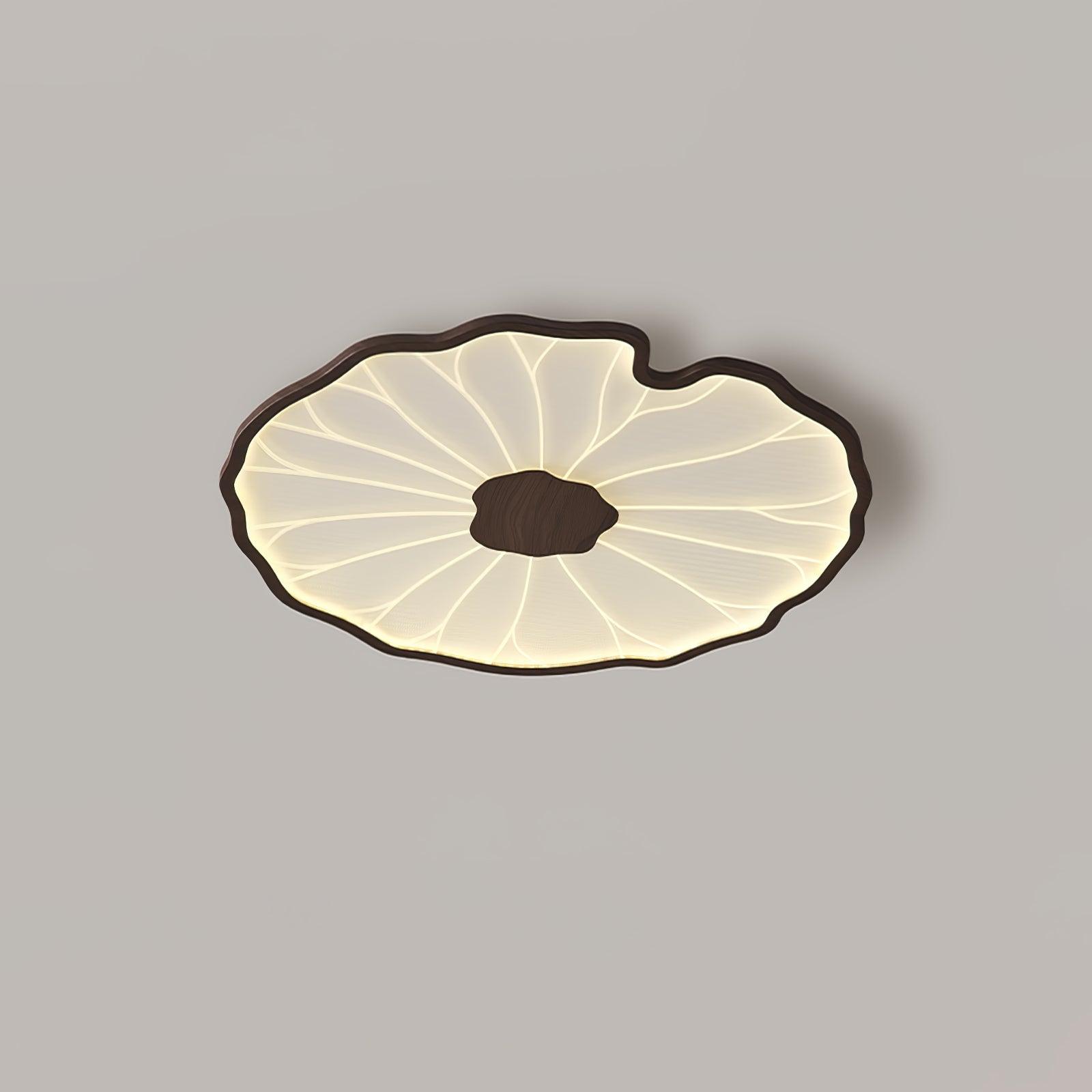 Acrylic Lotus Leaf Ceiling Light - Modern LED Light Fixture