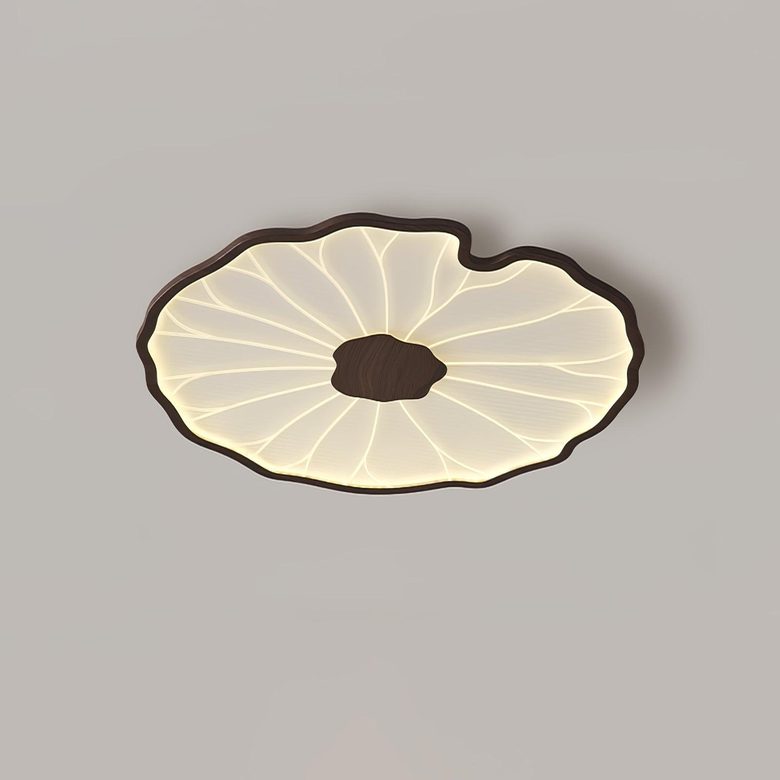 Acrylic Lotus Leaf Ceiling Light - Modern LED Light Fixture