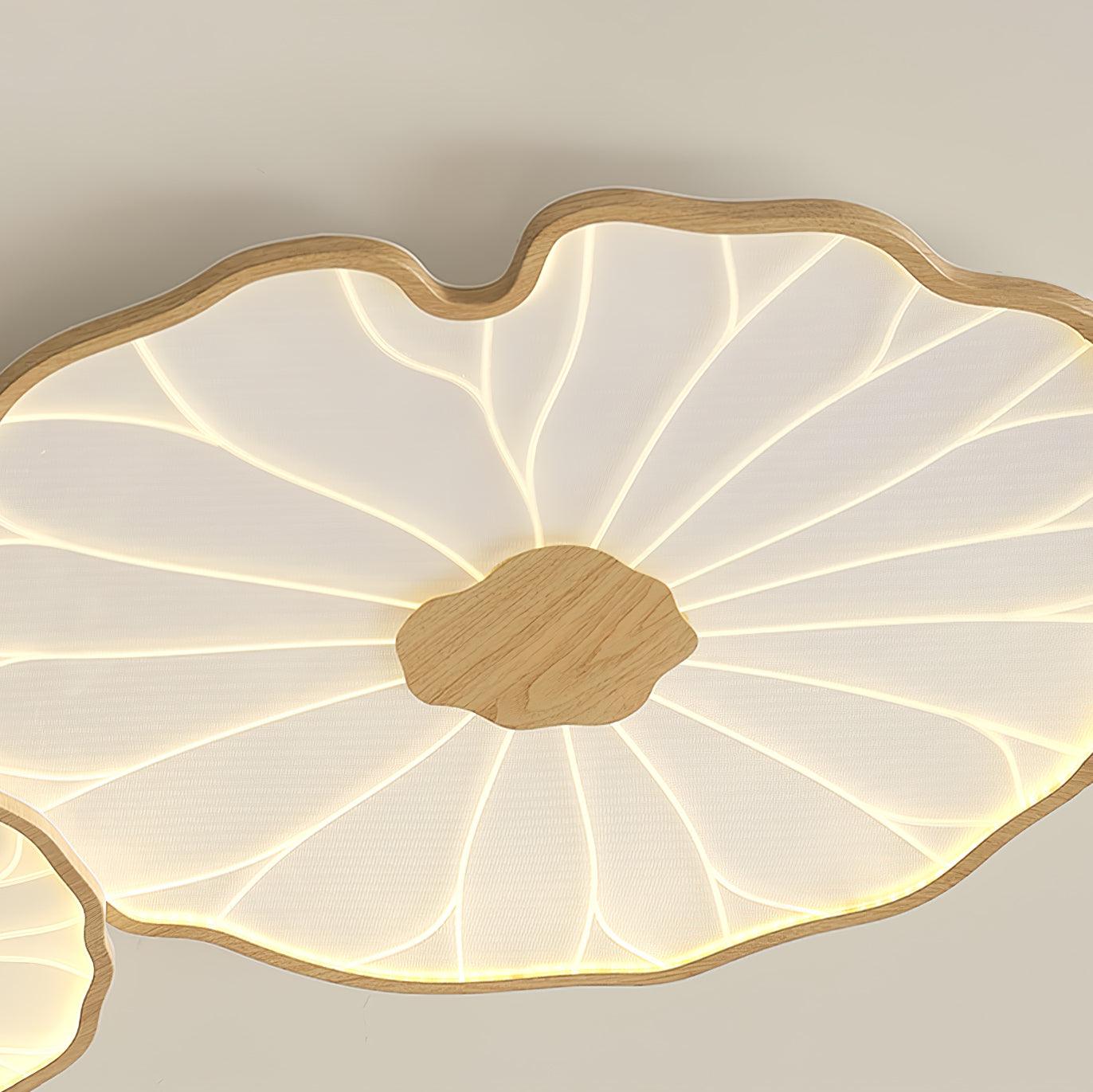Acrylic Lotus Leaf Ceiling Light - Modern LED Light Fixture
