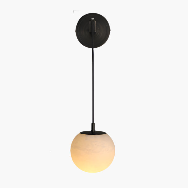 Wall-Mounted Sphere Marble Light | Indoor Lighting