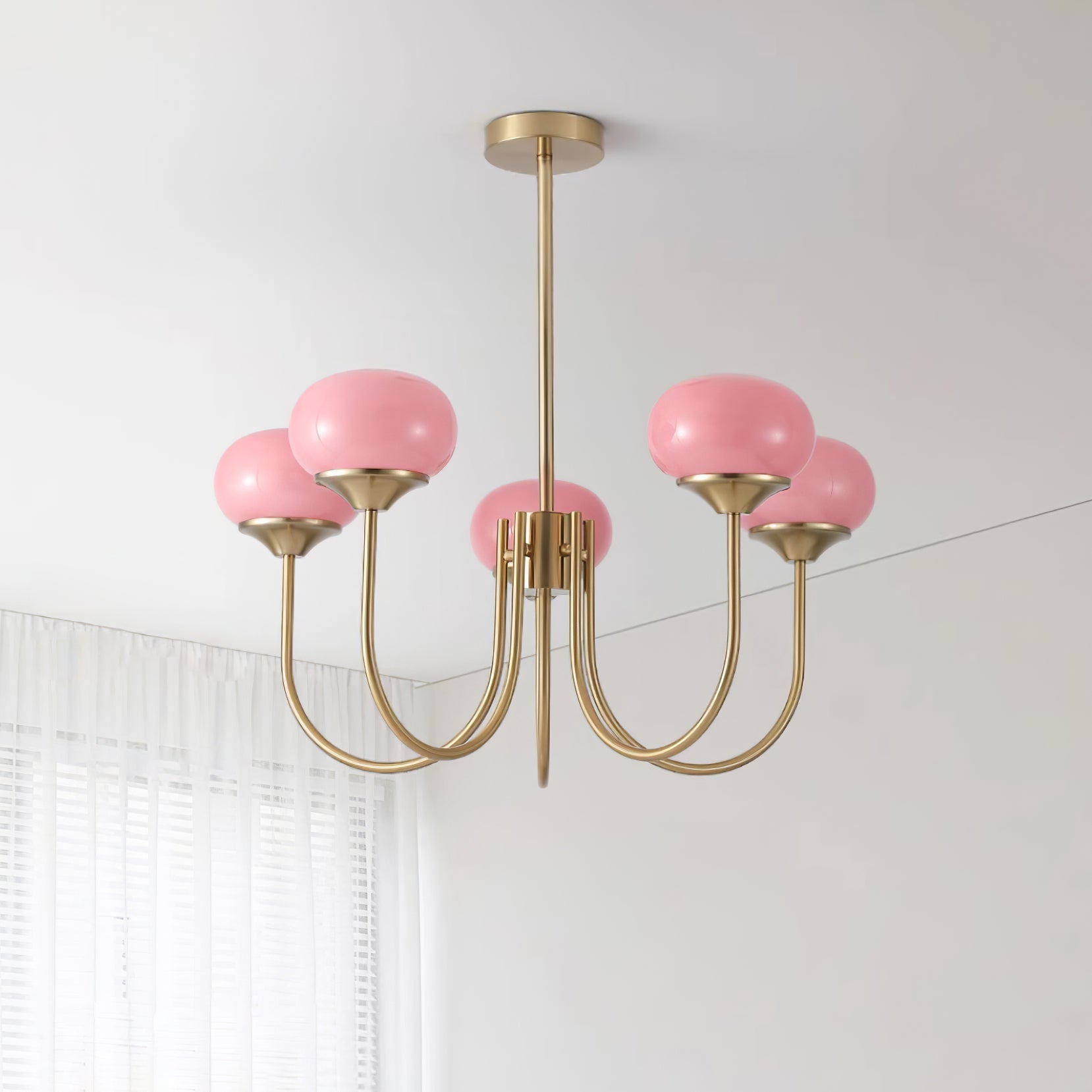 Modern Marshmallow Chandelier Light Fixture – LED Hanging Ceiling Lamp