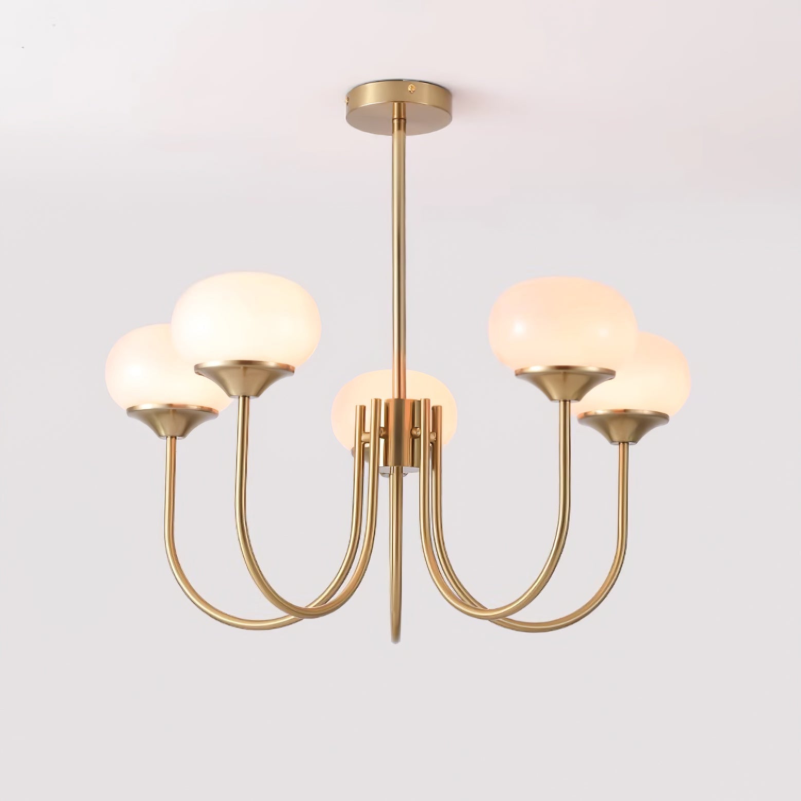 Modern Marshmallow Chandelier Light Fixture – LED Hanging Ceiling Lamp