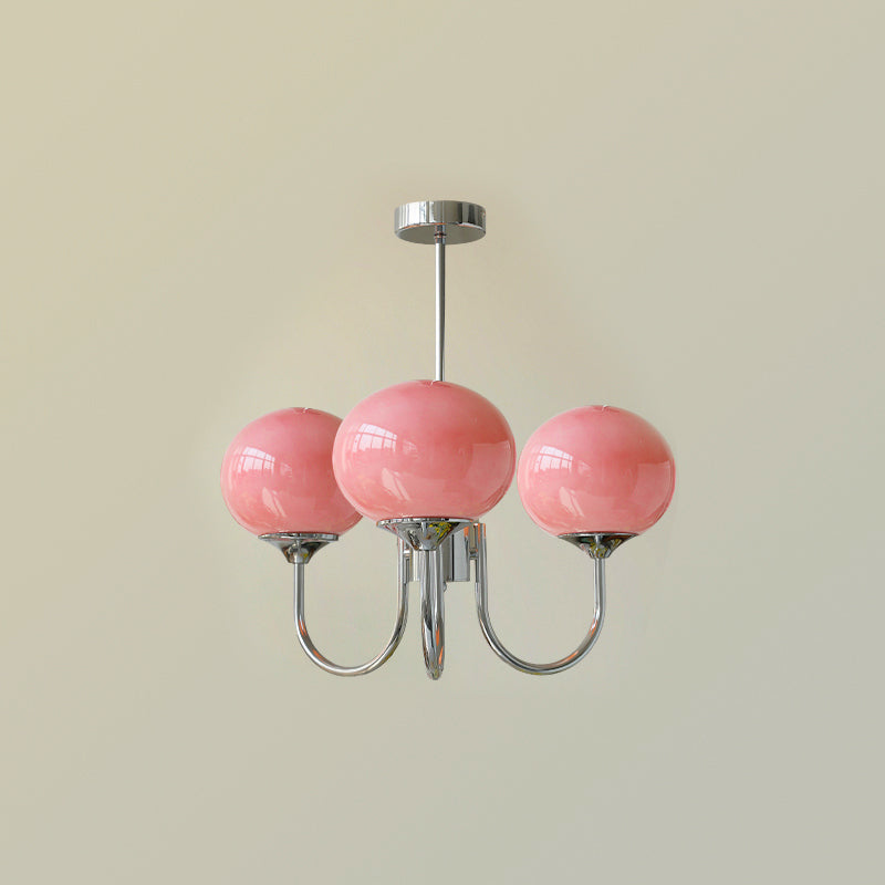 Modern Marshmallow Chandelier Light Fixture – LED Hanging Ceiling Lamp