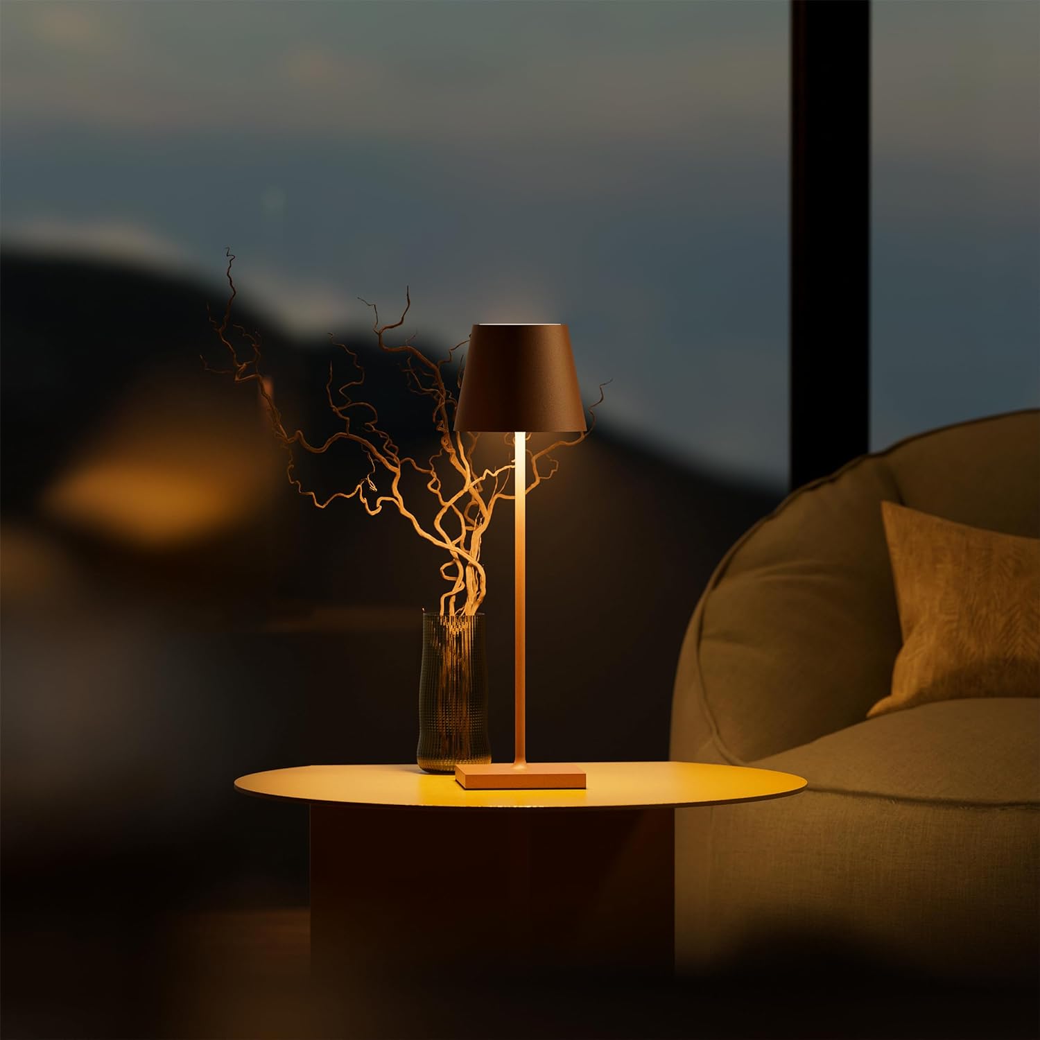 Smart Touch Table Lamp with USB-C – Perfect for Bedrooms & Workspaces - Atelier Dubois Paris