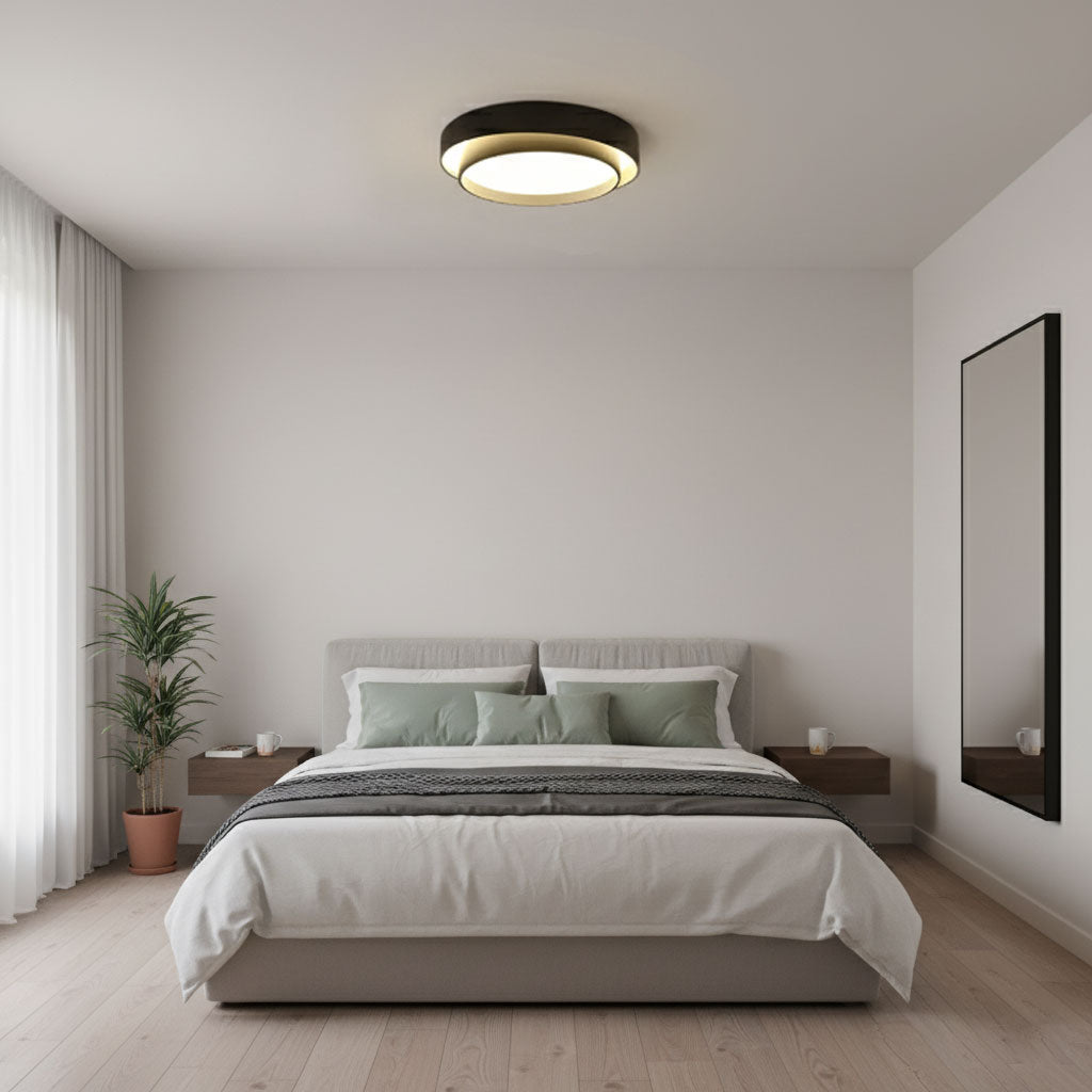 Contemporary Melody Ceiling Light - Flush Mount Lamp