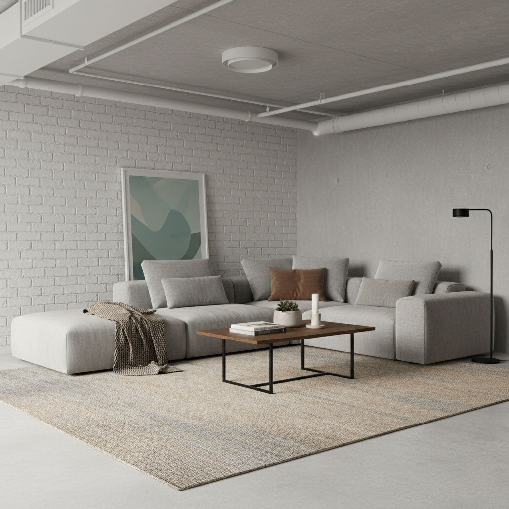 Contemporary Melody Ceiling Light - Flush Mount Lamp