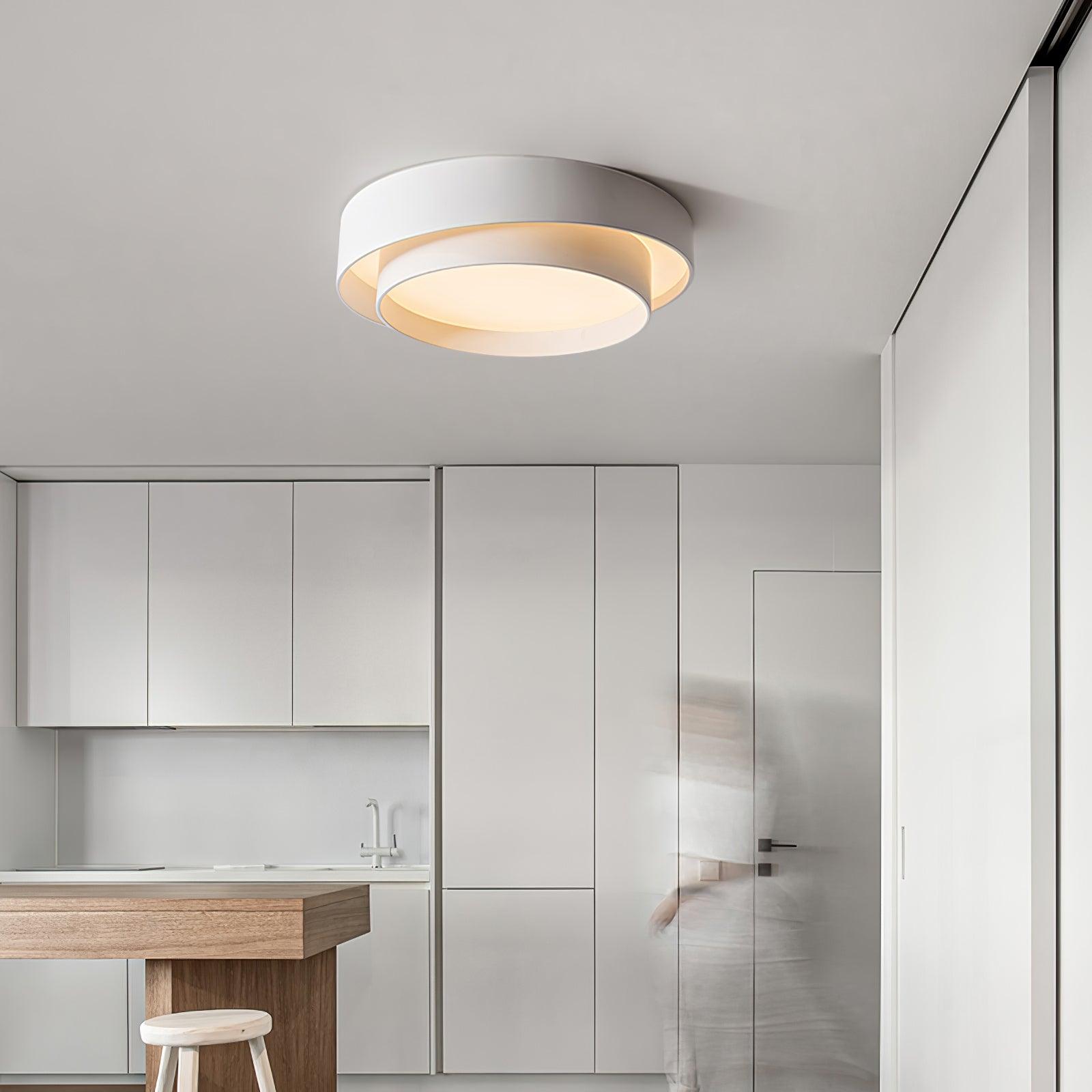 Contemporary Melody Ceiling Light - Flush Mount Lamp