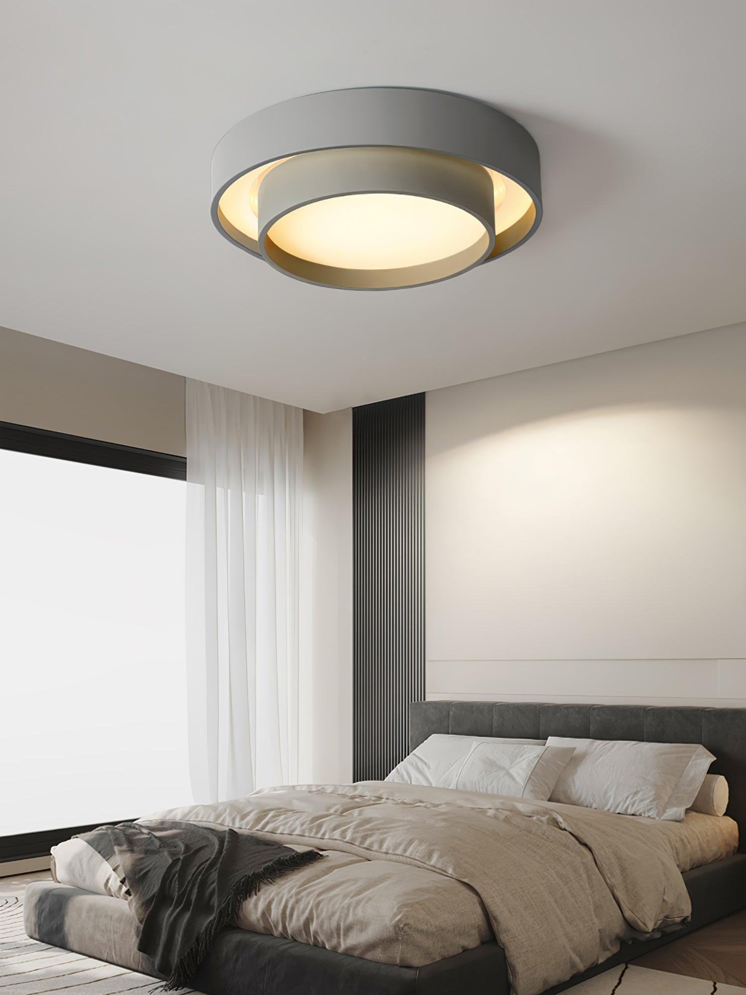 Contemporary Melody Ceiling Light - Flush Mount Lamp