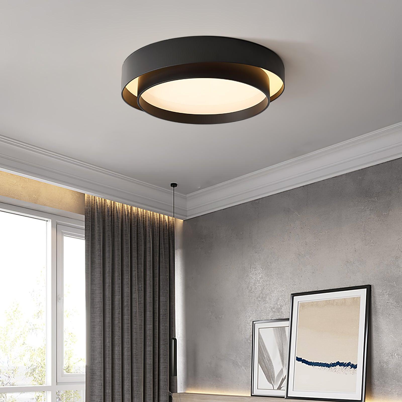 Contemporary Melody Ceiling Light - Flush Mount Lamp