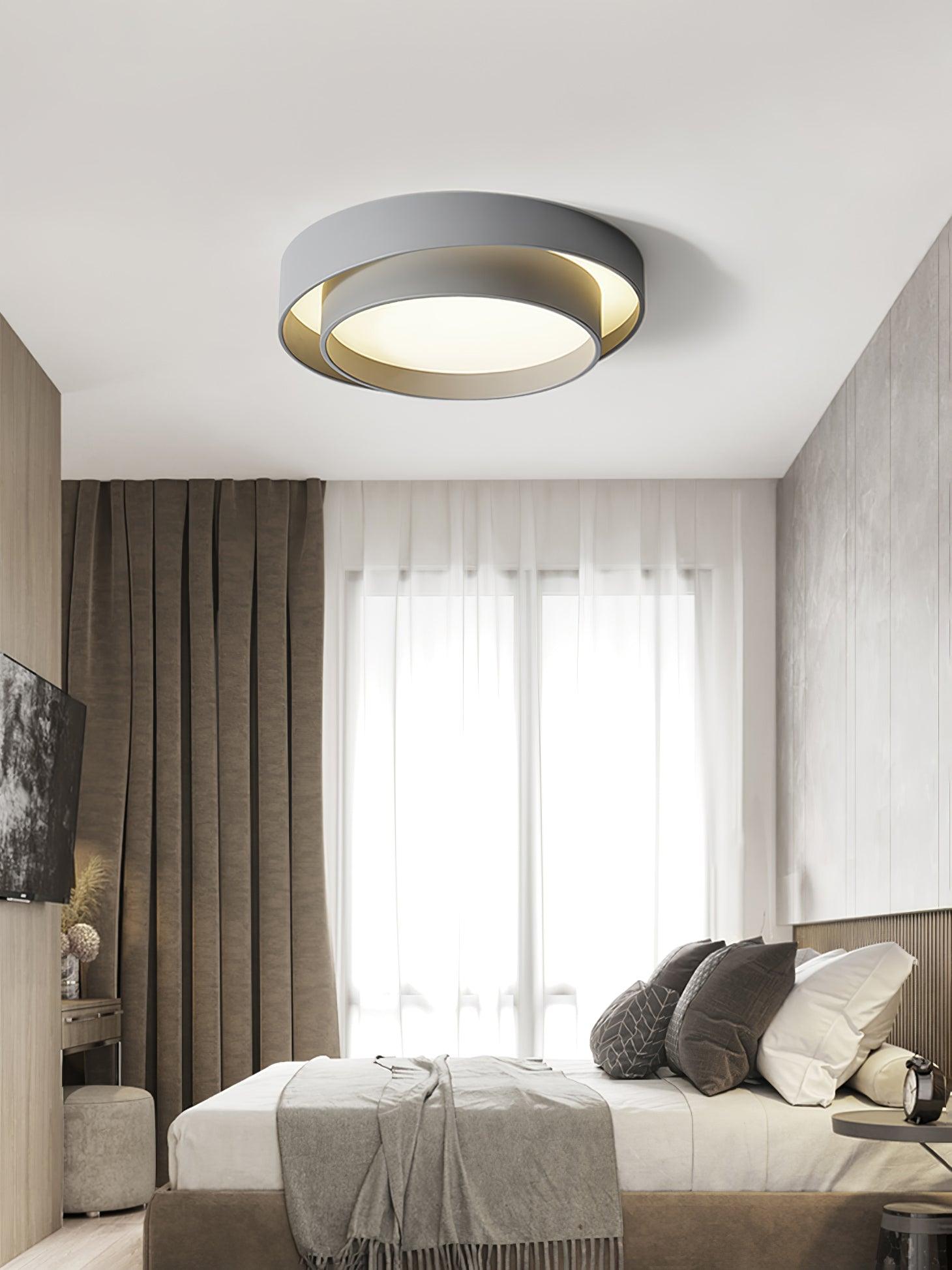 Contemporary Melody Ceiling Light - Flush Mount Lamp