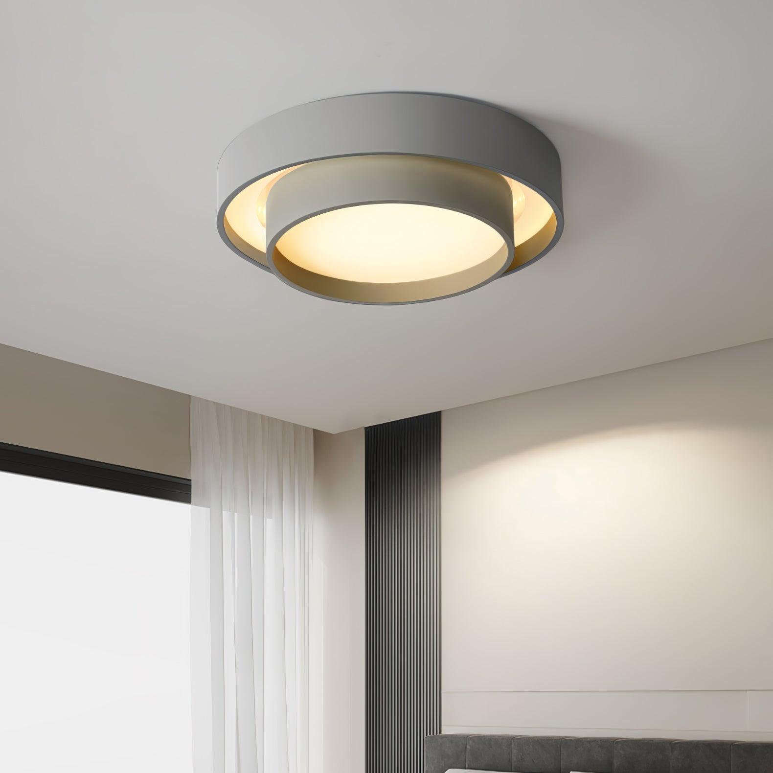 Contemporary Melody Ceiling Light - Flush Mount Lamp