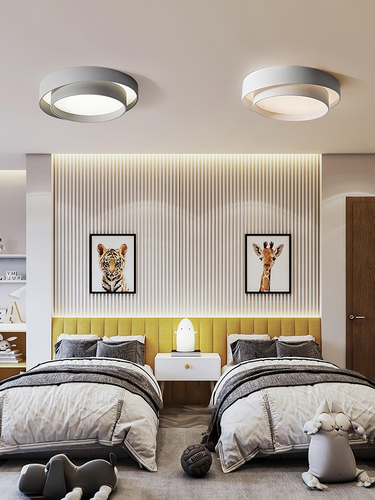 Contemporary Melody Ceiling Light - Flush Mount Lamp