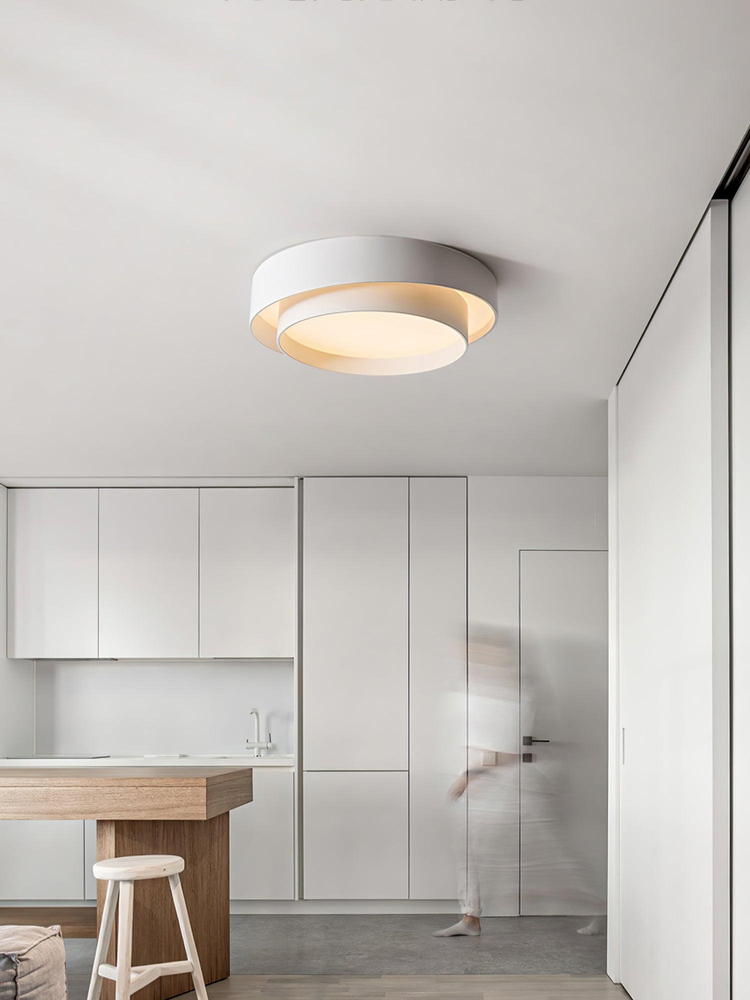 Contemporary Melody Ceiling Light - Flush Mount Lamp