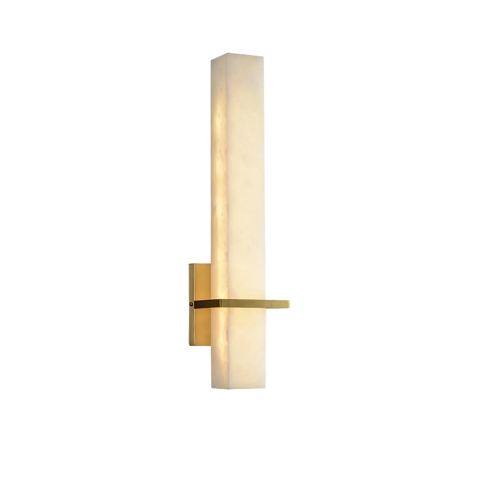 Long Linear Marble Wall Sconce - Modern Wall Light Fixture