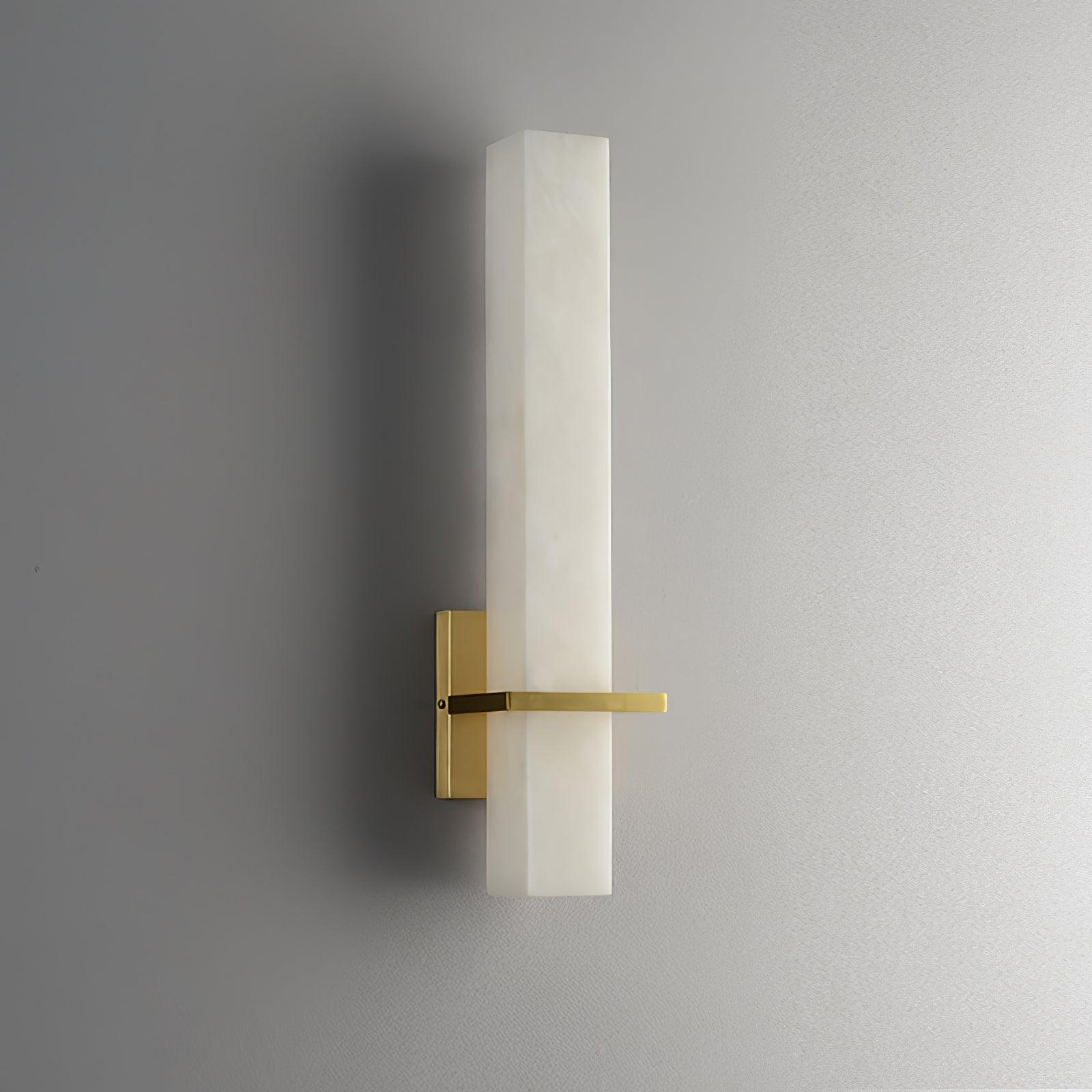 Long Linear Marble Wall Sconce - Modern Wall Light Fixture