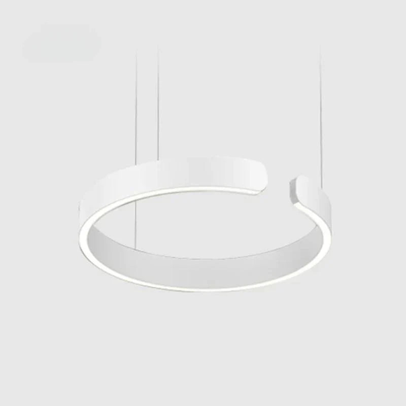 Sleek LED Ring-Shape Pendant Light