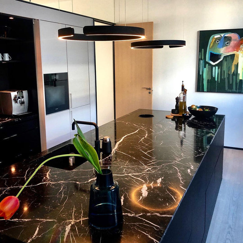 Sleek LED Ring-Shape Pendant Light