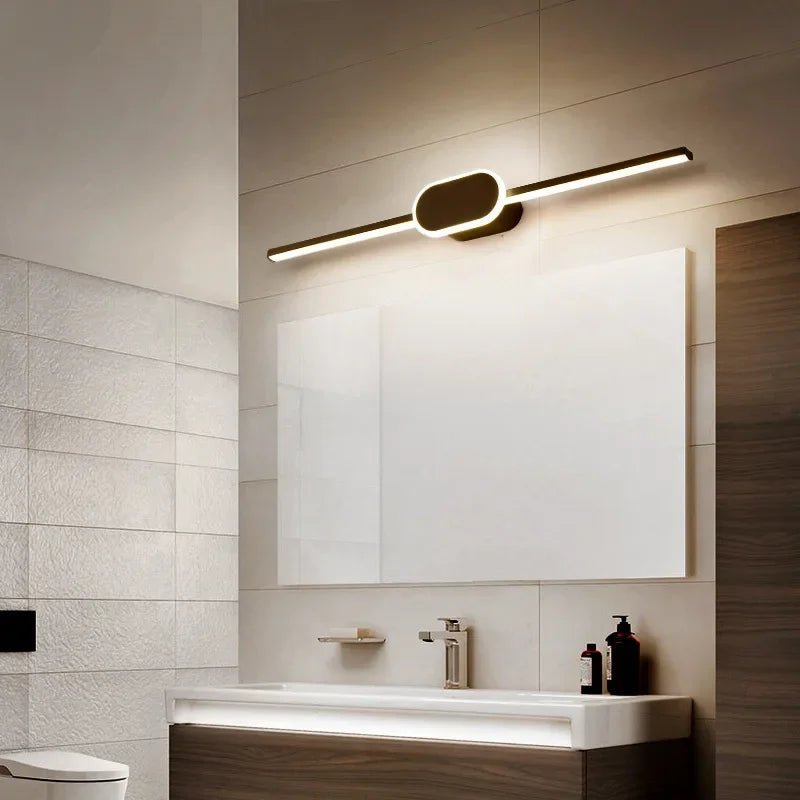 Minimalist LED Wall Sconce – Linear Design Bathroom and Bedroom Light