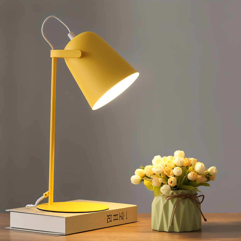 Sleek Rotating Desk Light | Soft Reading Table Lamp