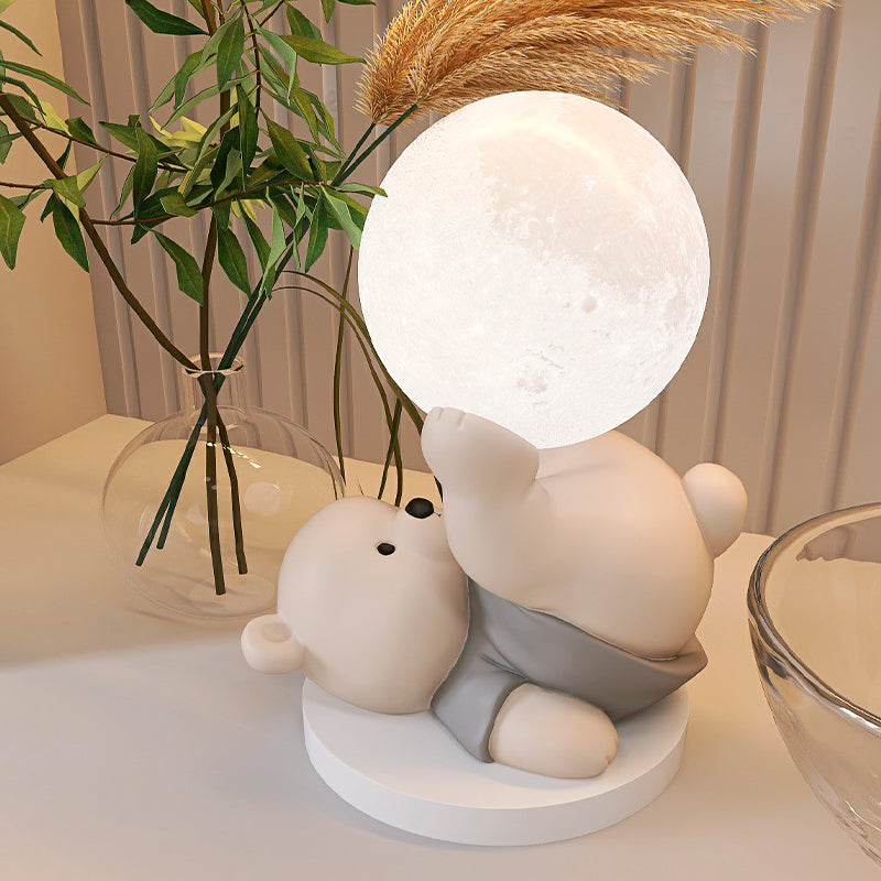 Bear Touch Table Lamp with Moonlight Glow