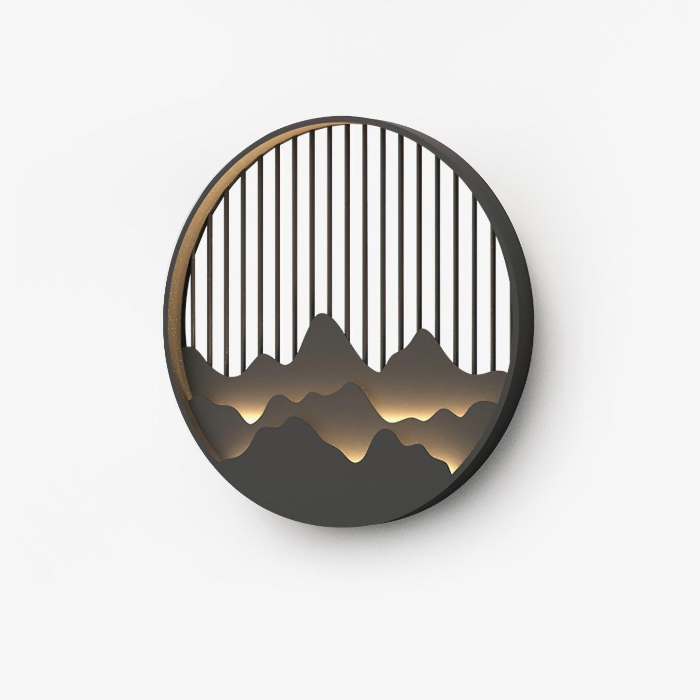 Mountain-Inspired Outdoor Wall Sconce | Wall Lamp