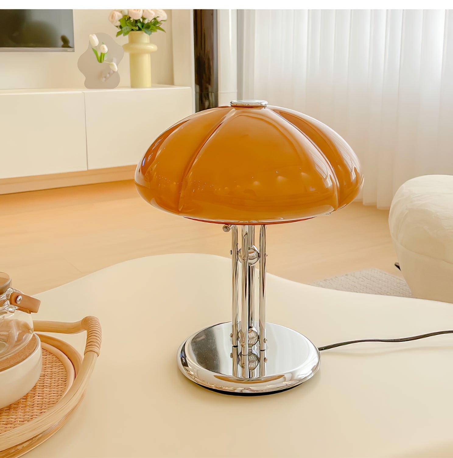 Minimalist Bauhaus Mushroom Table Lamp