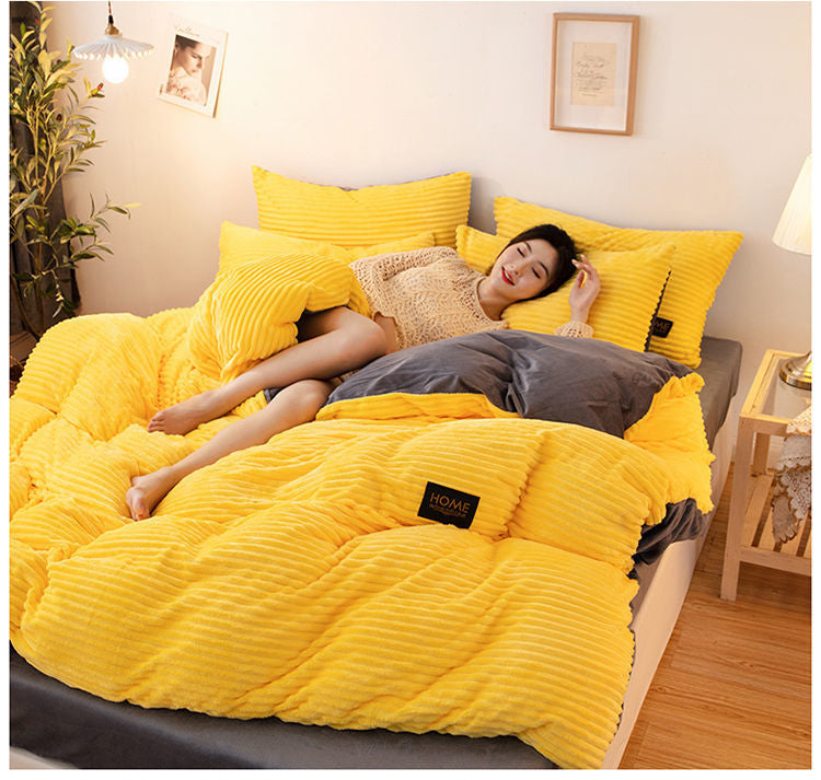 Soft Plush Duvet Cover for Winter - PlushWarm - Atelier Dubois Paris