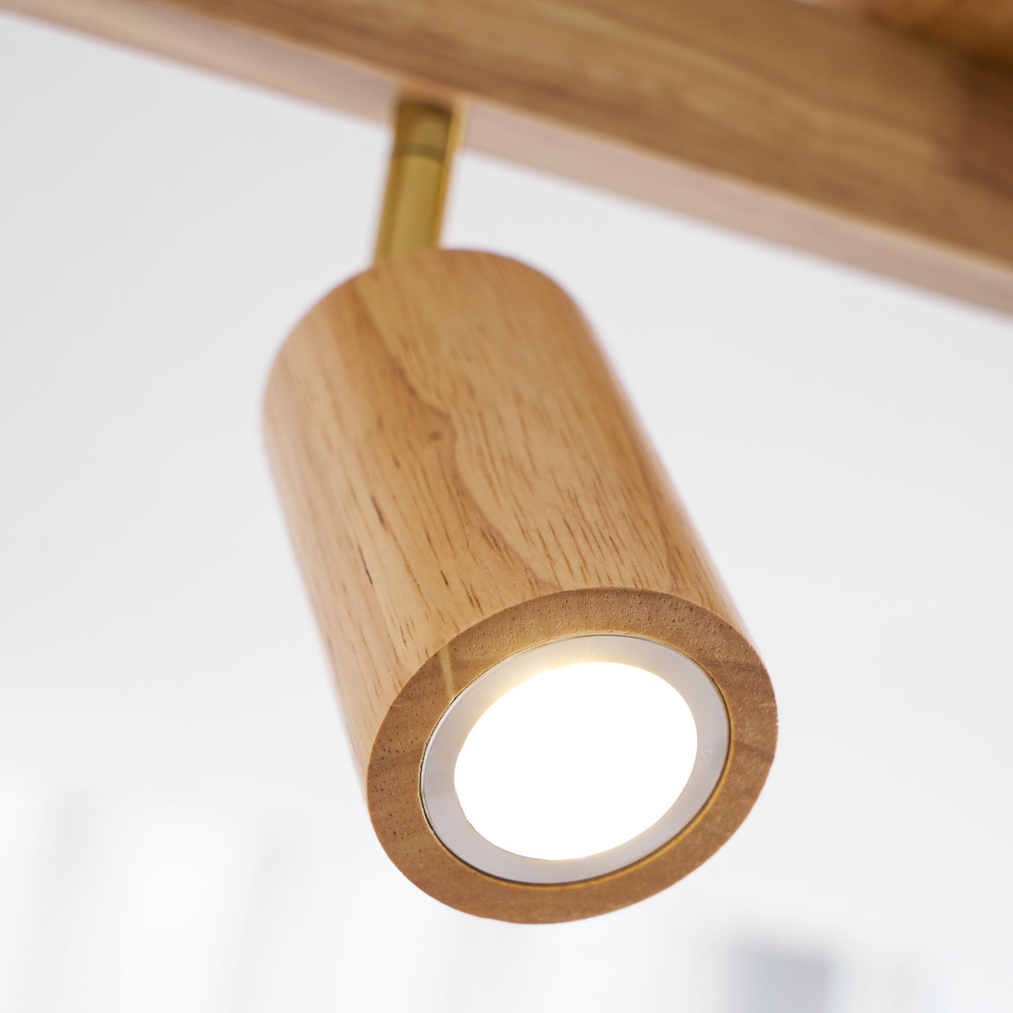 Wood Track Ceiling Light - Adjustable Ceiling Fixture